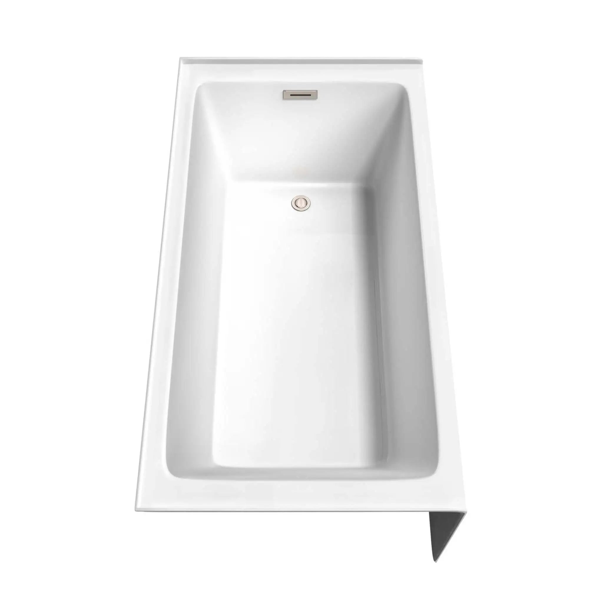 32" White Alcove Bathtub - Grayley by Wyndham (WCBTW16032RBNTRIM) image 3