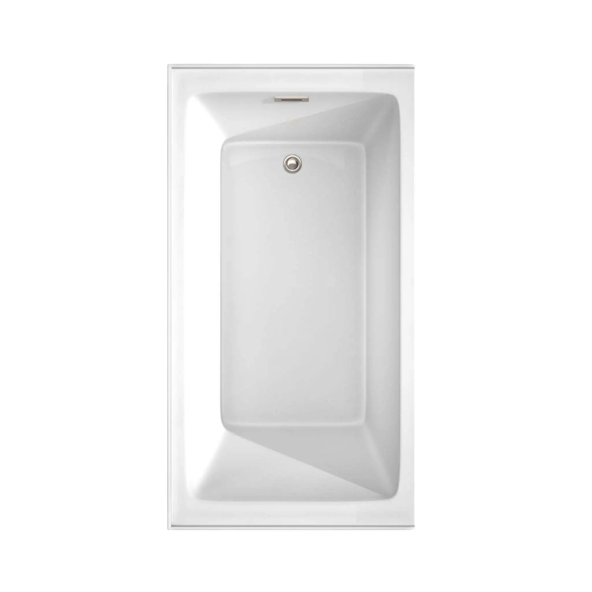 32" White Alcove Bathtub - Grayley by Wyndham (WCBTW16032RBNTRIM) image 4