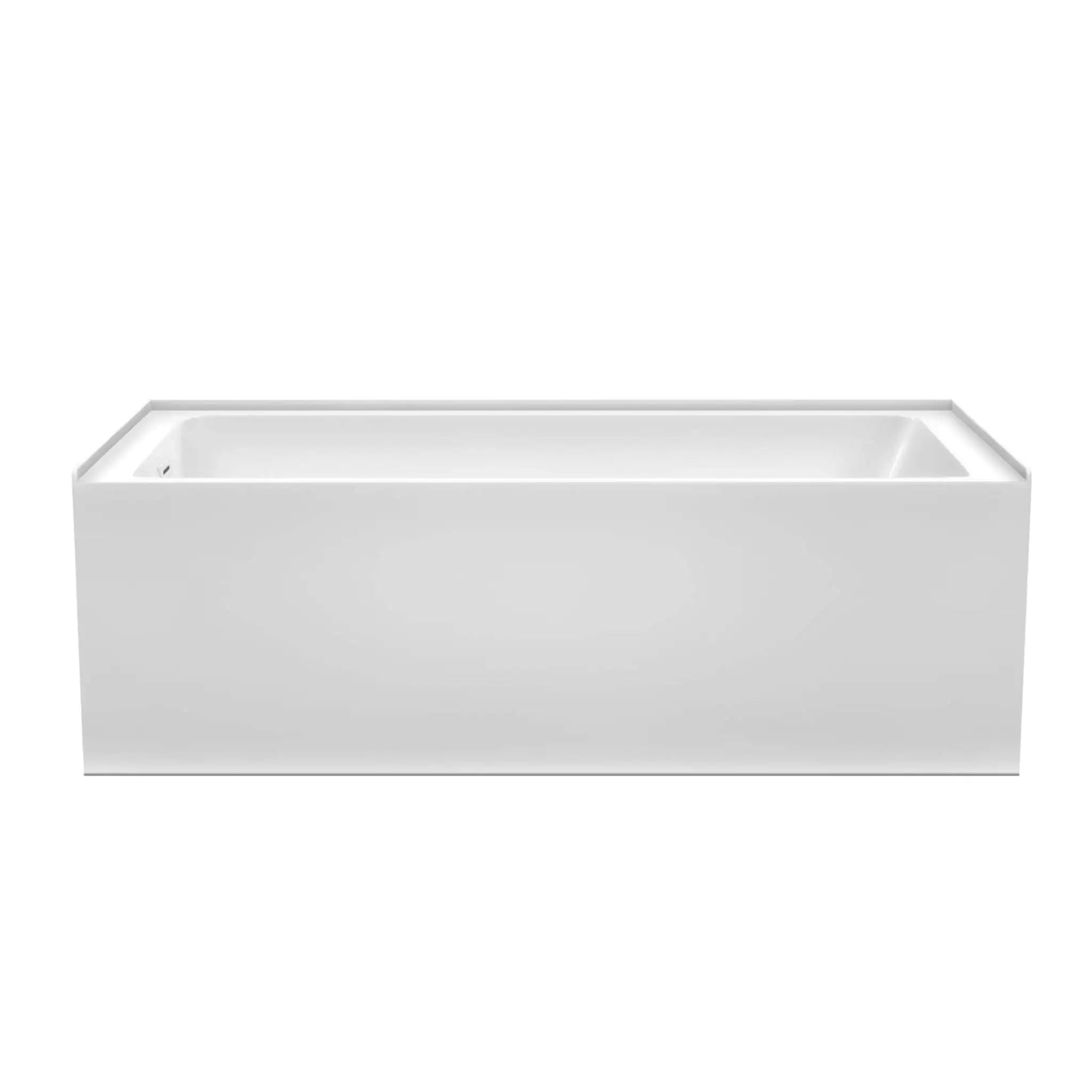 32" White Alcove Bathtub - Grayley by Wyndham (WCBTW16632LSWTRIM) image 2