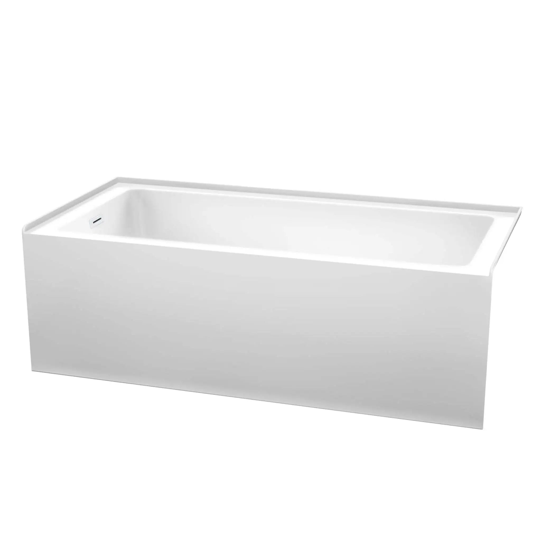 32" White Alcove Bathtub - Grayley by Wyndham (WCBTW16632LSWTRIM) image