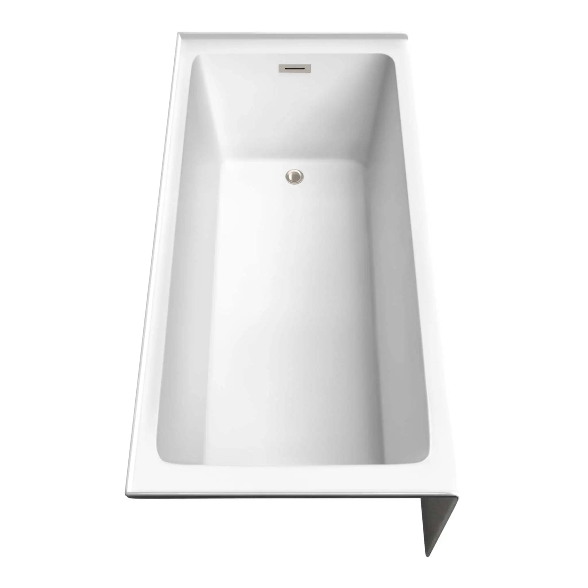 32" White Alcove Bathtub - Grayley by Wyndham (WCBTW16632RBNTRIM) image 3