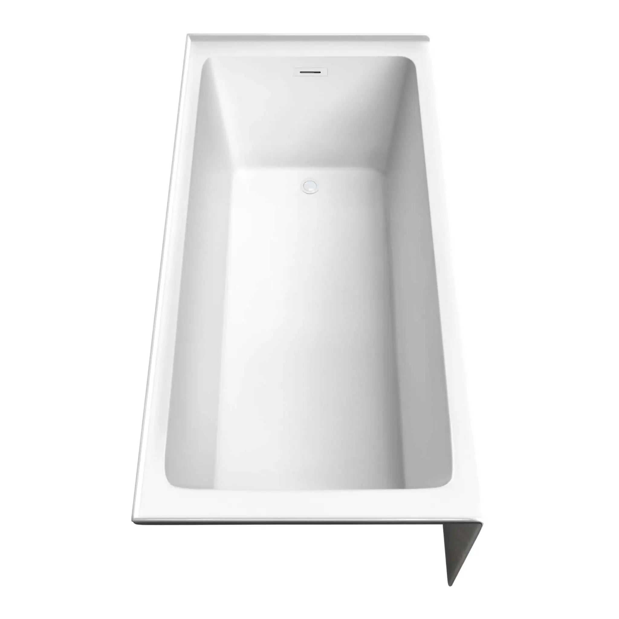 32" White Alcove Bathtub - Grayley by Wyndham (WCBTW16632RSWTRIM) image 3
