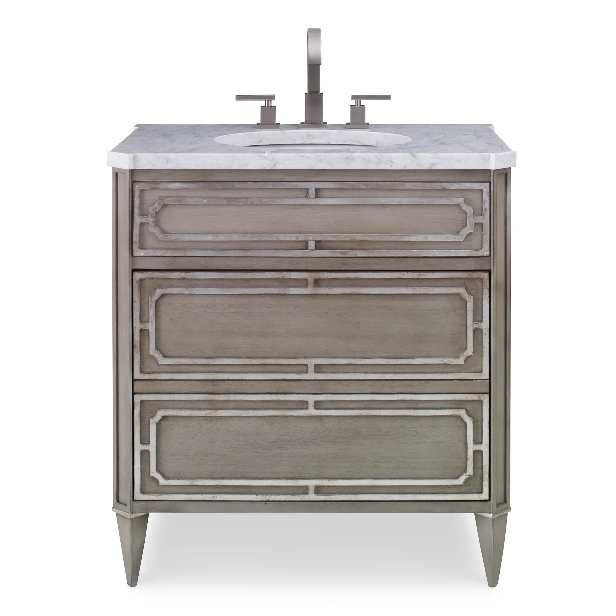 33" Emperor Medium Sink Chest - Ash Grey by Ambella Home image