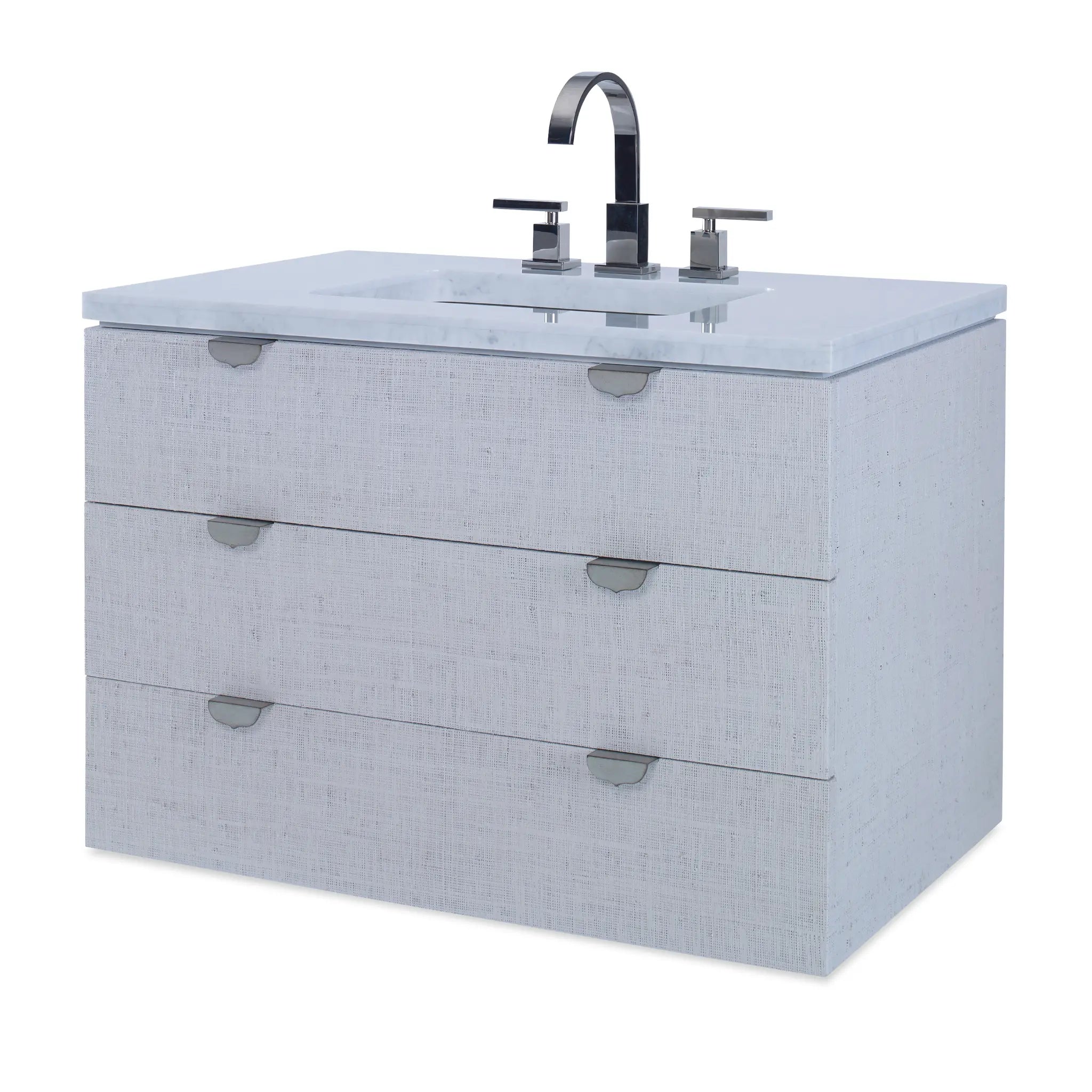 34" Adaline Wall Mount Sink Chest by Ambella Home image 1