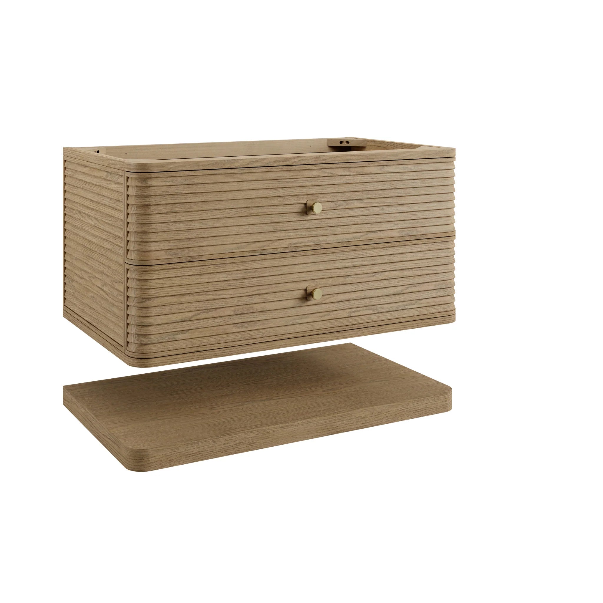 36" Allamari Single Vanity in Dune Mist by James Martin Vanities-Cabinet Only 
