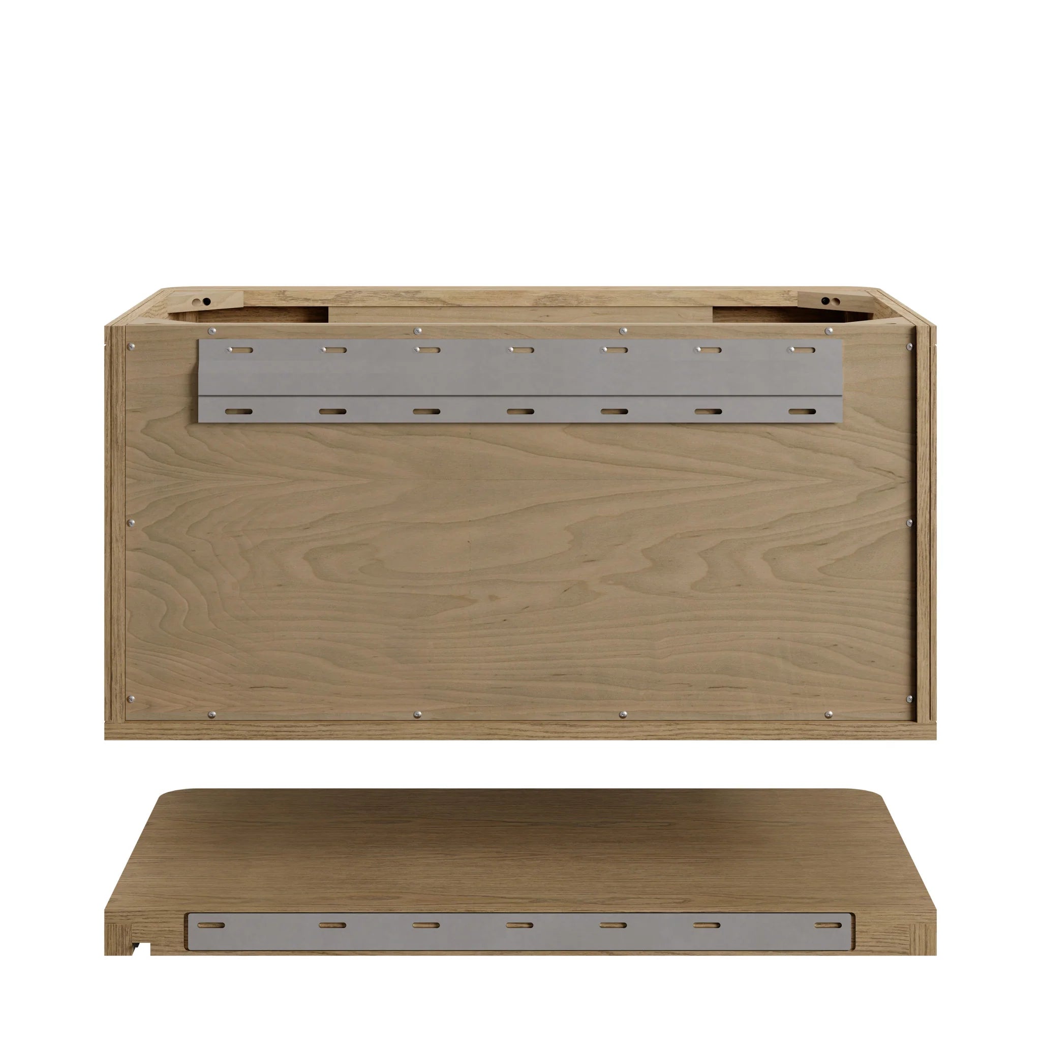 36" Allamari Single Vanity in Dune Mist by James Martin Vanities-Victorian Silver Silestone 8