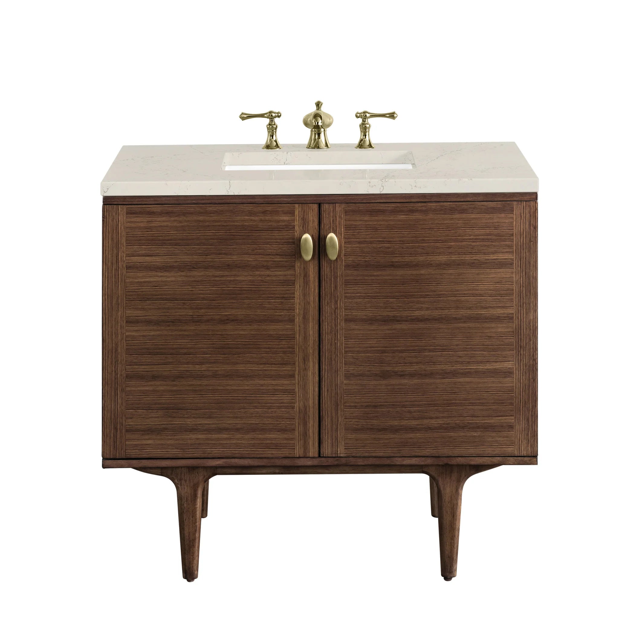 36-amberly-single-vanity-in-mid-century-walnut-by-james-martin-vanities-siberian-silestone image 1