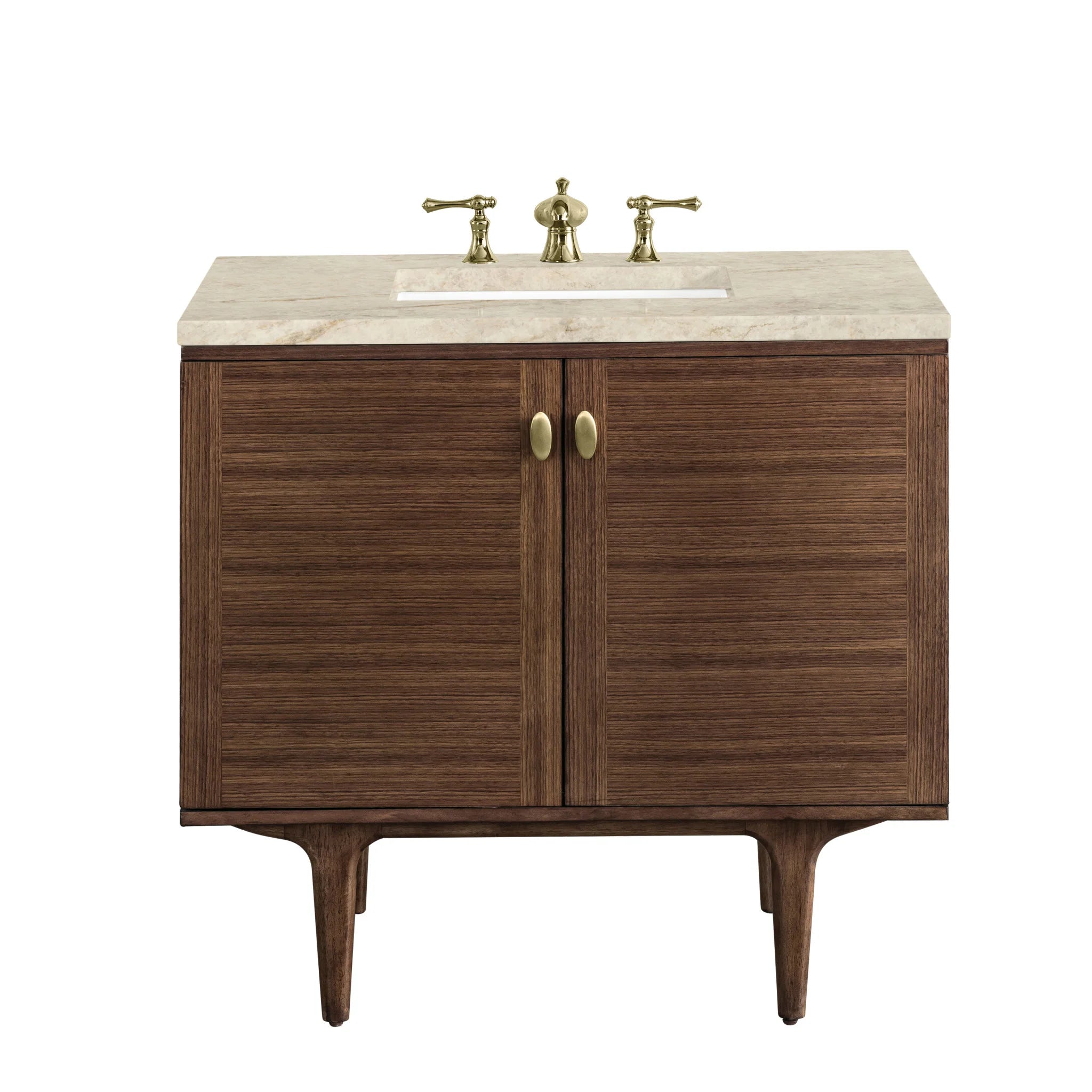 36-amberly-single-vanity-in-mid-century-walnut-by-james-martin-vanities-tajnar-eclos-zero-silica image 1