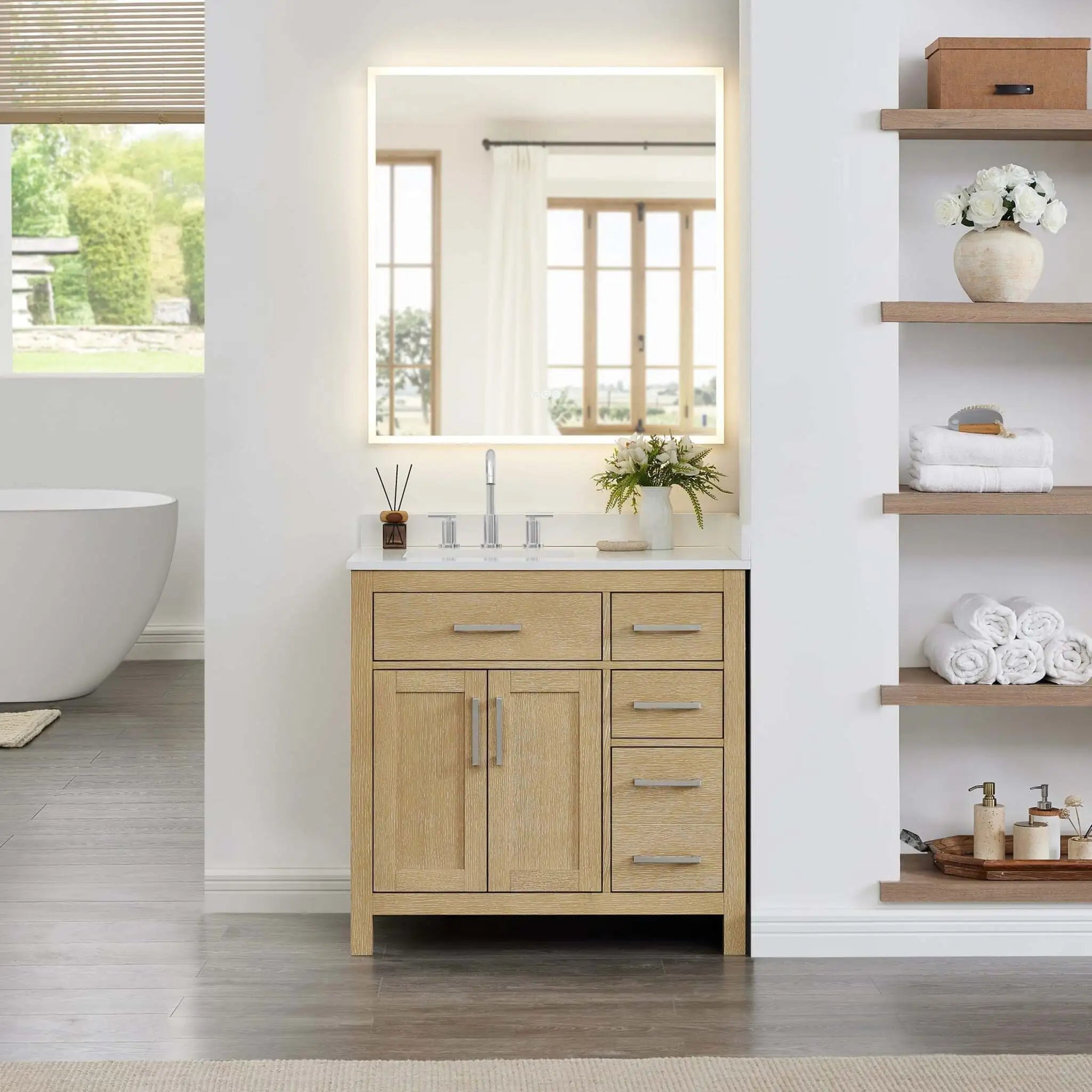 36-beckett-single-bathroom-vanity-in-whitewashed-oak-with-brushed-nickel-trim-white-cultured-marble-3-hole image 52