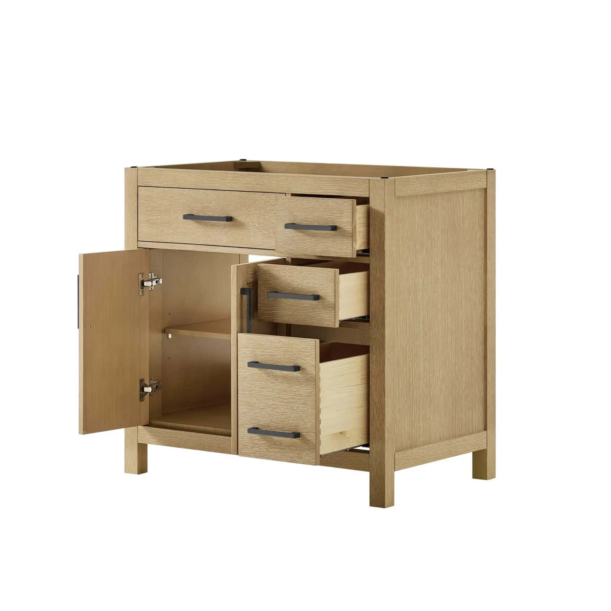 36-beckett-single-bathroom-vanity-offset-in-whitewashed-oak-with-matte-black-trim-cabinet-only-no-sink image 1