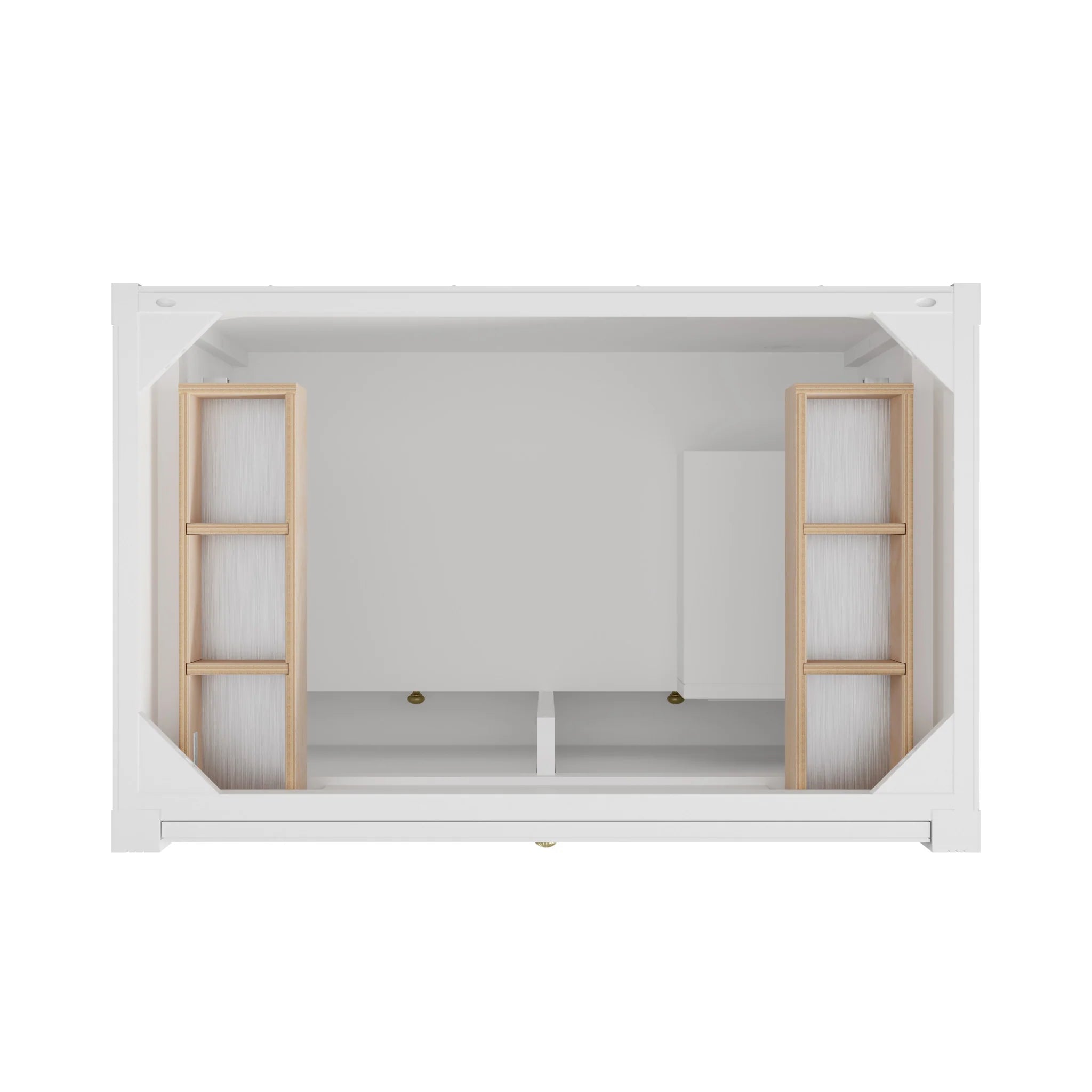 36" Bellshire Single Vanity in Bright White by James Martin Vanities-Cabinet Only 1