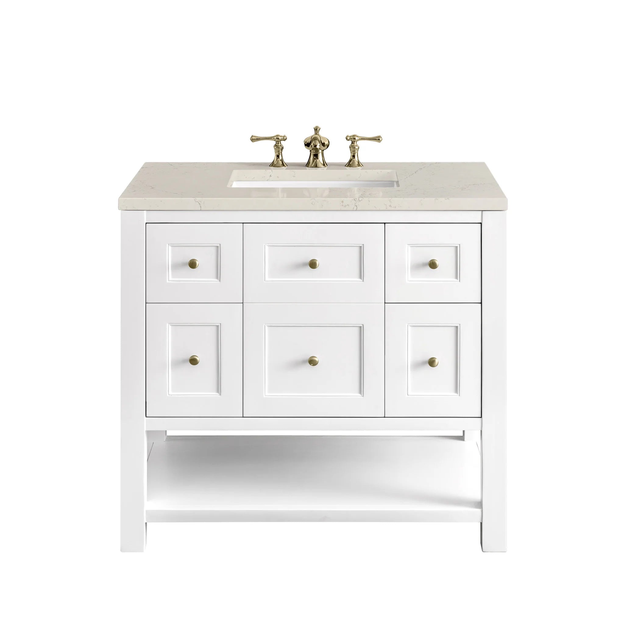 36-breckenridge-single-vanity-in-bright-white-by-james-martin-vanities-siberian-silestone image 1