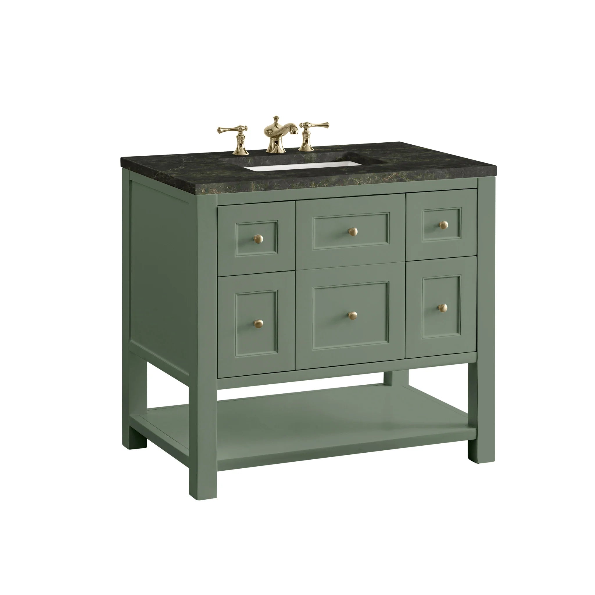 36-breckenridge-single-vanity-in-smokey-celadon-by-james-martin-vanities-phantome-eclos-zero-silica image 4