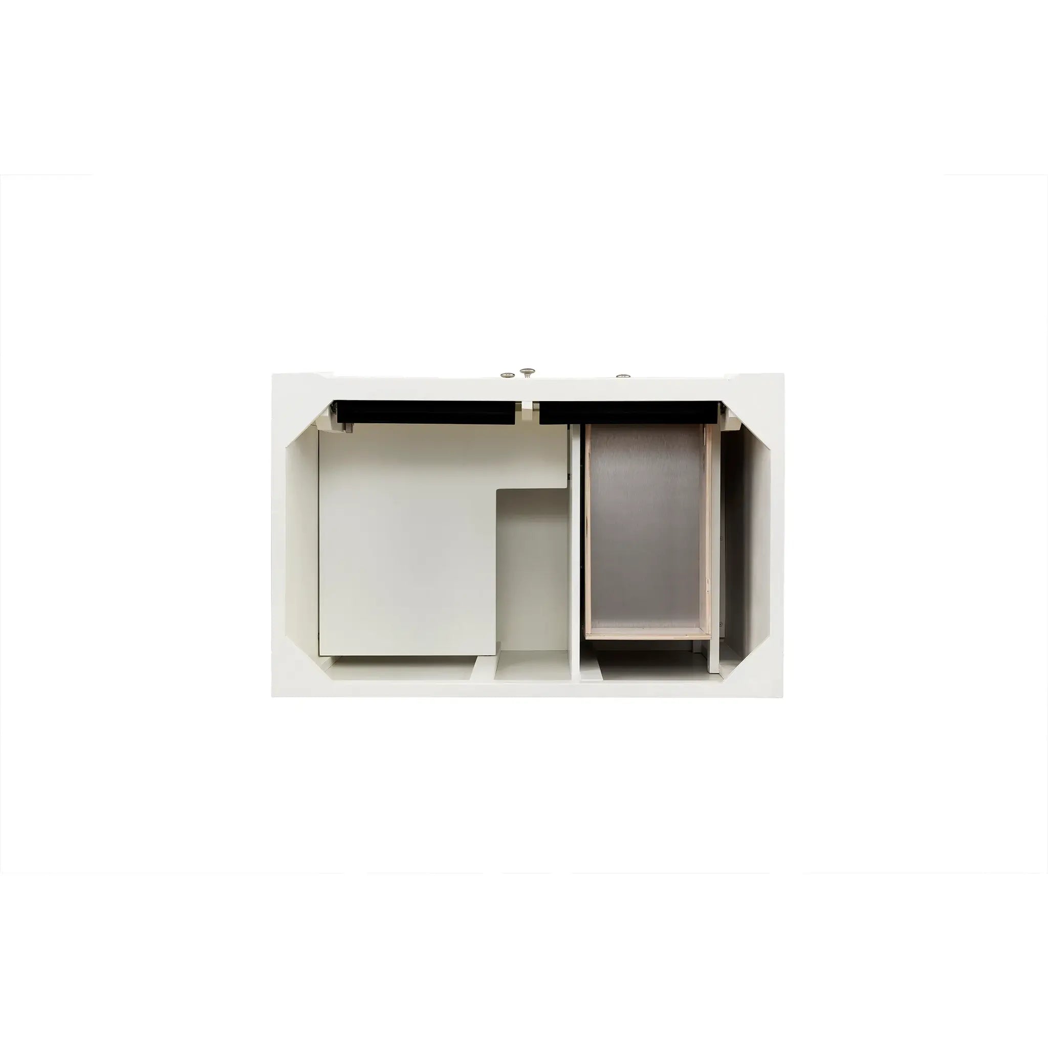 36" Bristol Single Vanity in Bright White-Cabinet Only-Not Available image 1