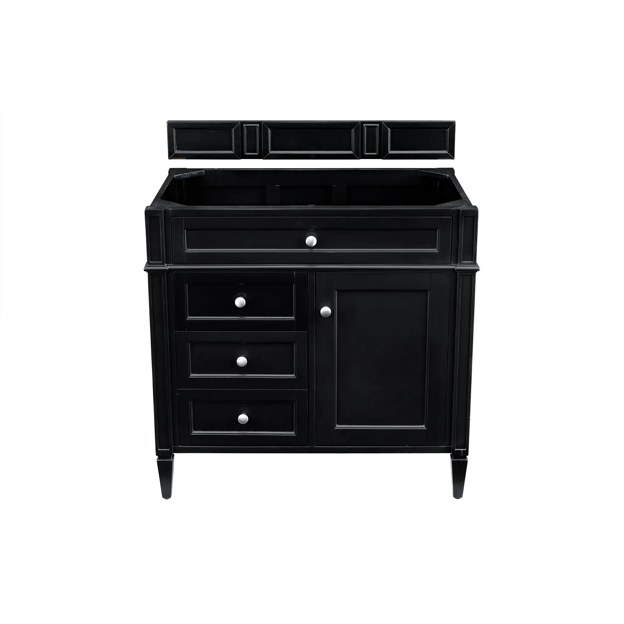 36" Brittany Single Vanity in Black Onyx-Cabinet Only-Not Available image