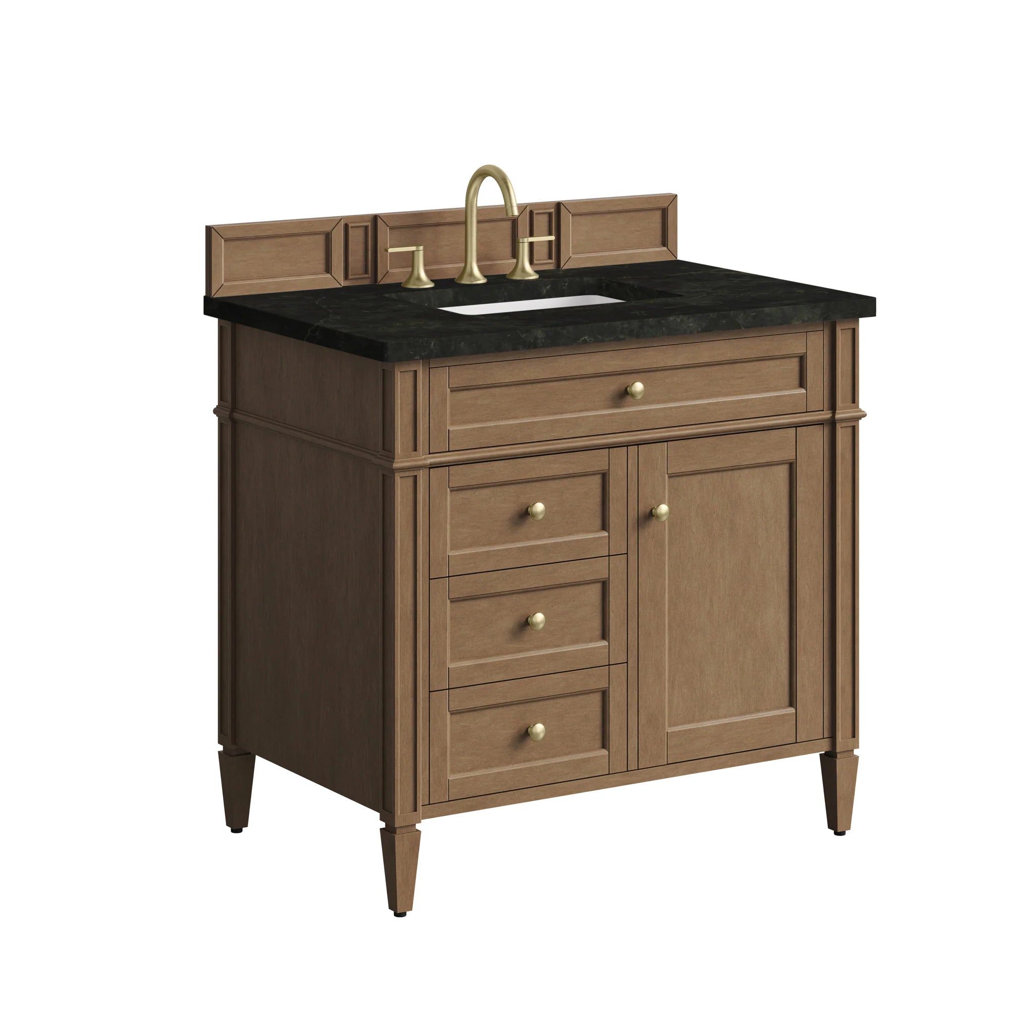 36" Brittany Single Vanity in Pecan by James Martin Vanities-Phantome Eclos 8