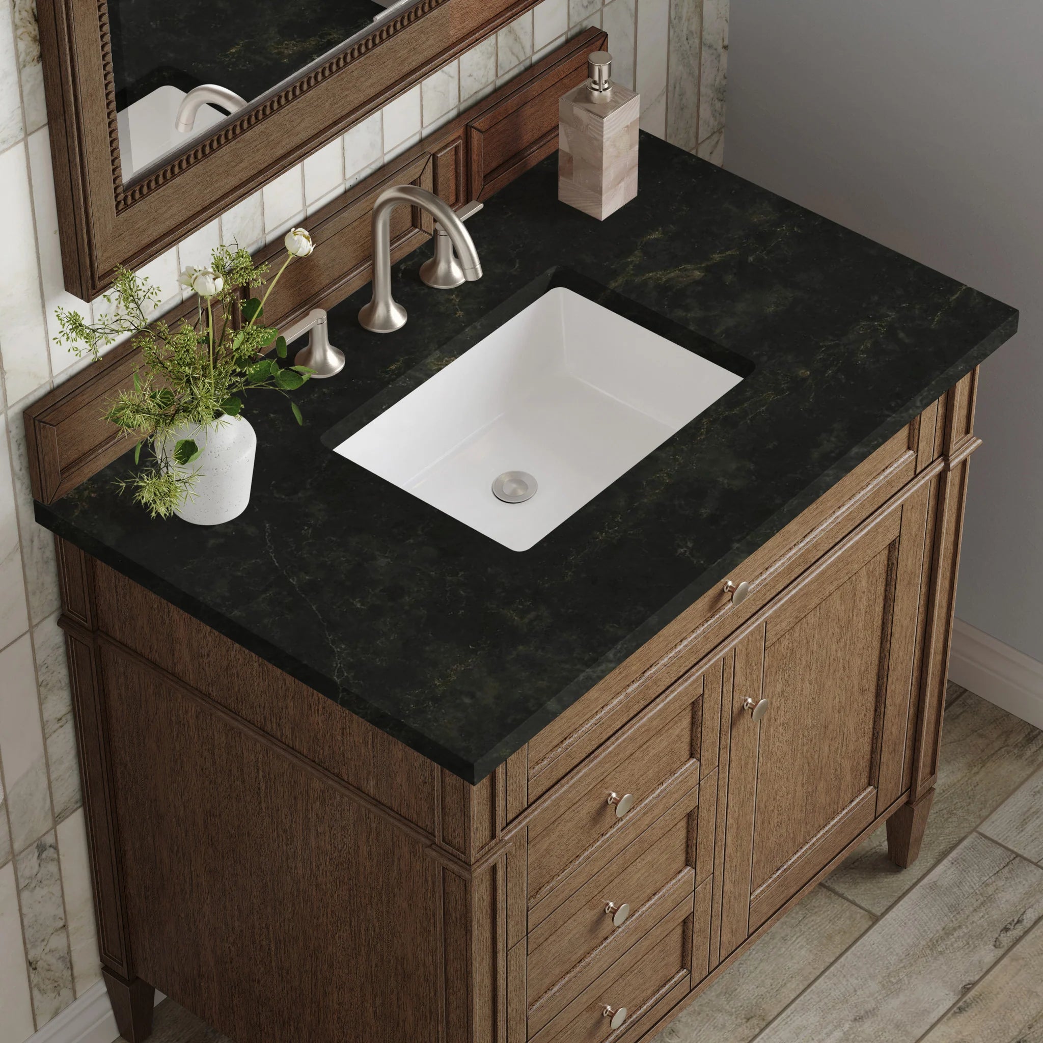 36-brittany-single-vanity-in-saddle-brown-by-james-martin-vanities-phantome-eclos-zero-silica image 4