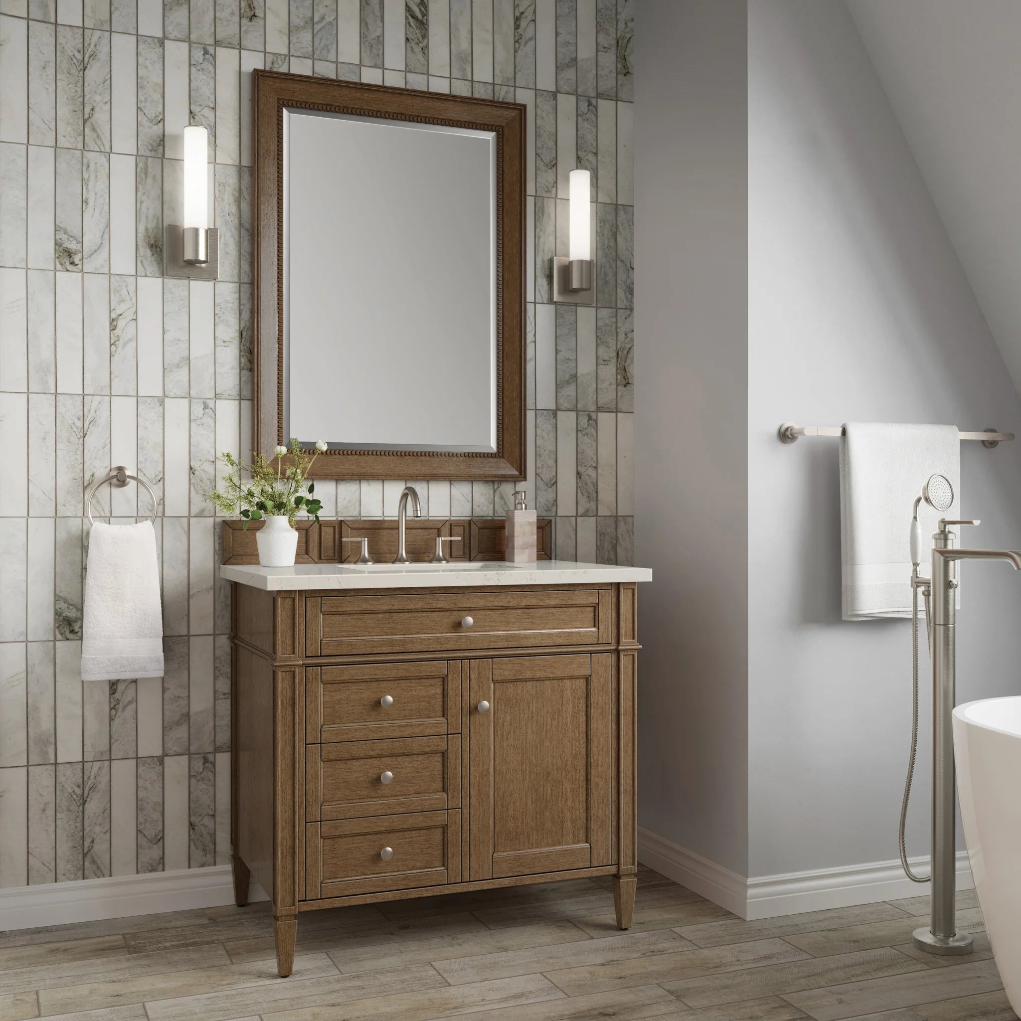 36-brittany-single-vanity-in-saddle-brown-by-james-martin-vanities-siberian-silestone image 2