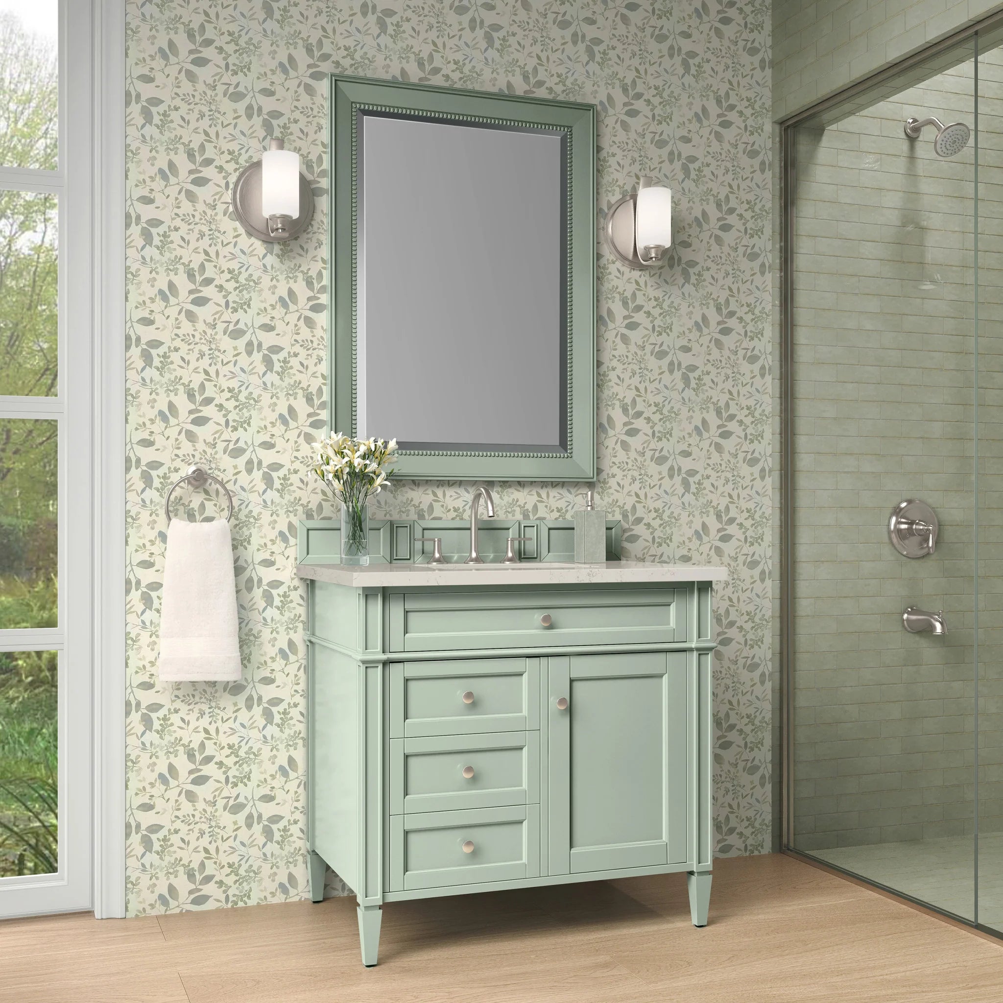 36-brittany-single-vanity-in-sage-green-by-james-martin-vanities-siberian-silestone image 2