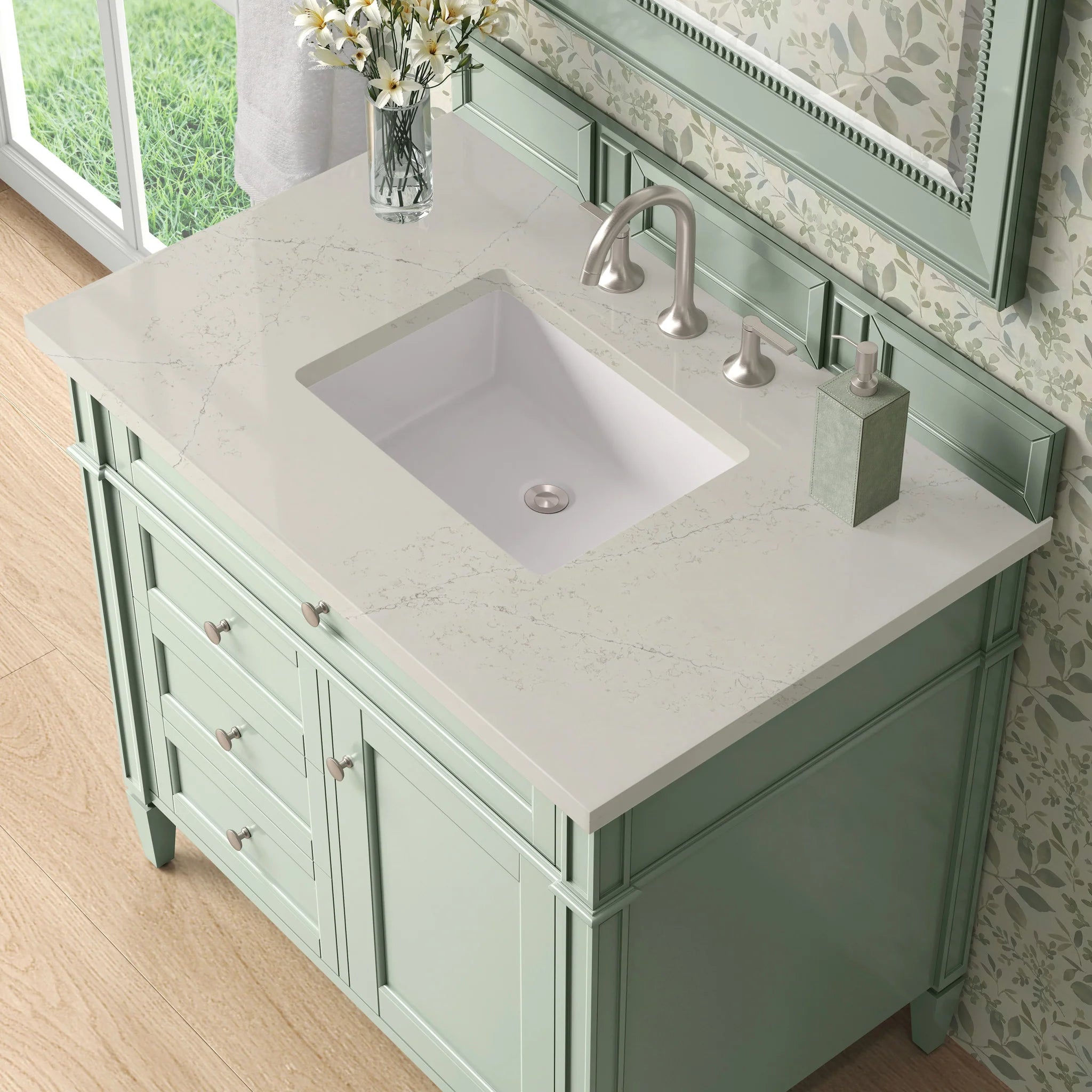 36-brittany-single-vanity-in-sage-green-by-james-martin-vanities-siberian-silestone image 4