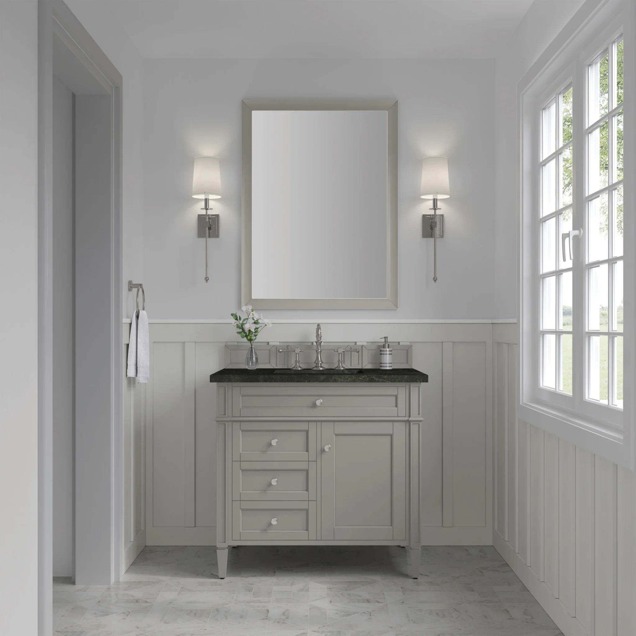 36-brittany-single-vanity-in-urban-gray-by-james-martin-vanities-phantome-eclos-zero-silica image 1