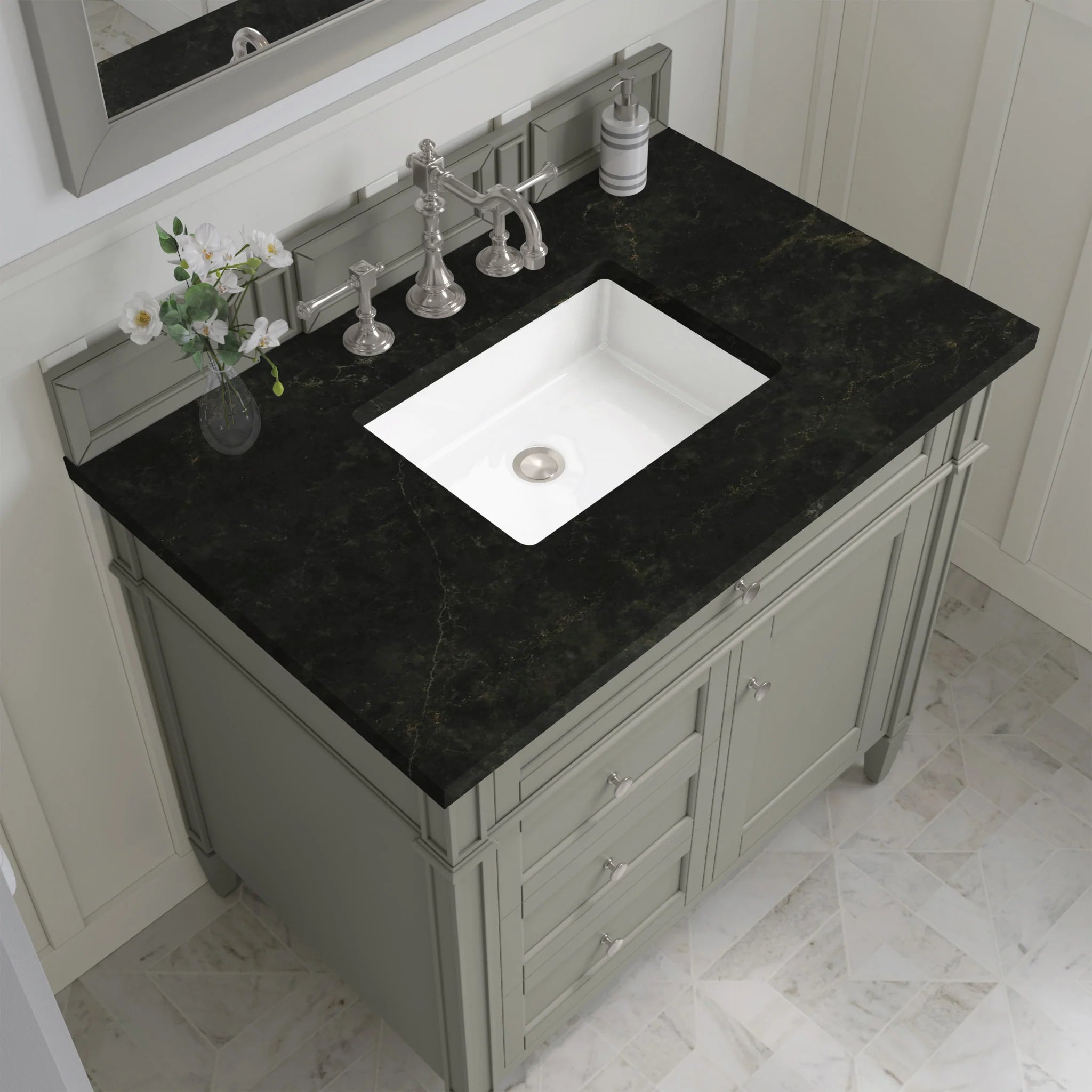 36-brittany-single-vanity-in-urban-gray-by-james-martin-vanities-phantome-eclos-zero-silica image 4