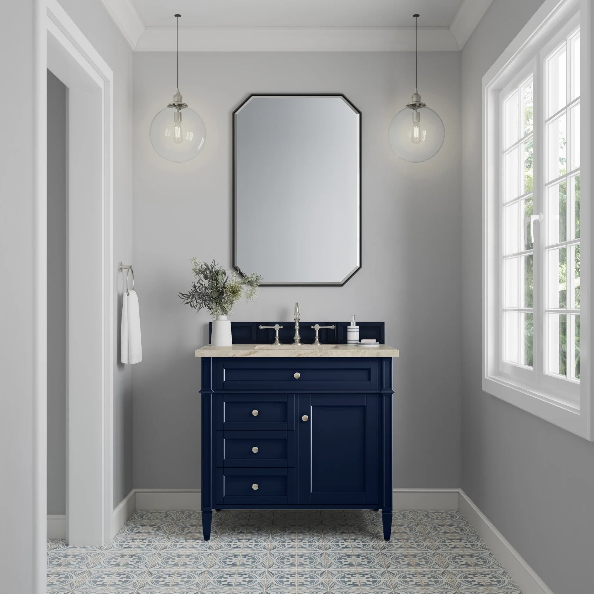 36-brittany-single-vanity-in-victory-blue-by-james-martin-vanities-tajnar-eclos-zero-silica image 1