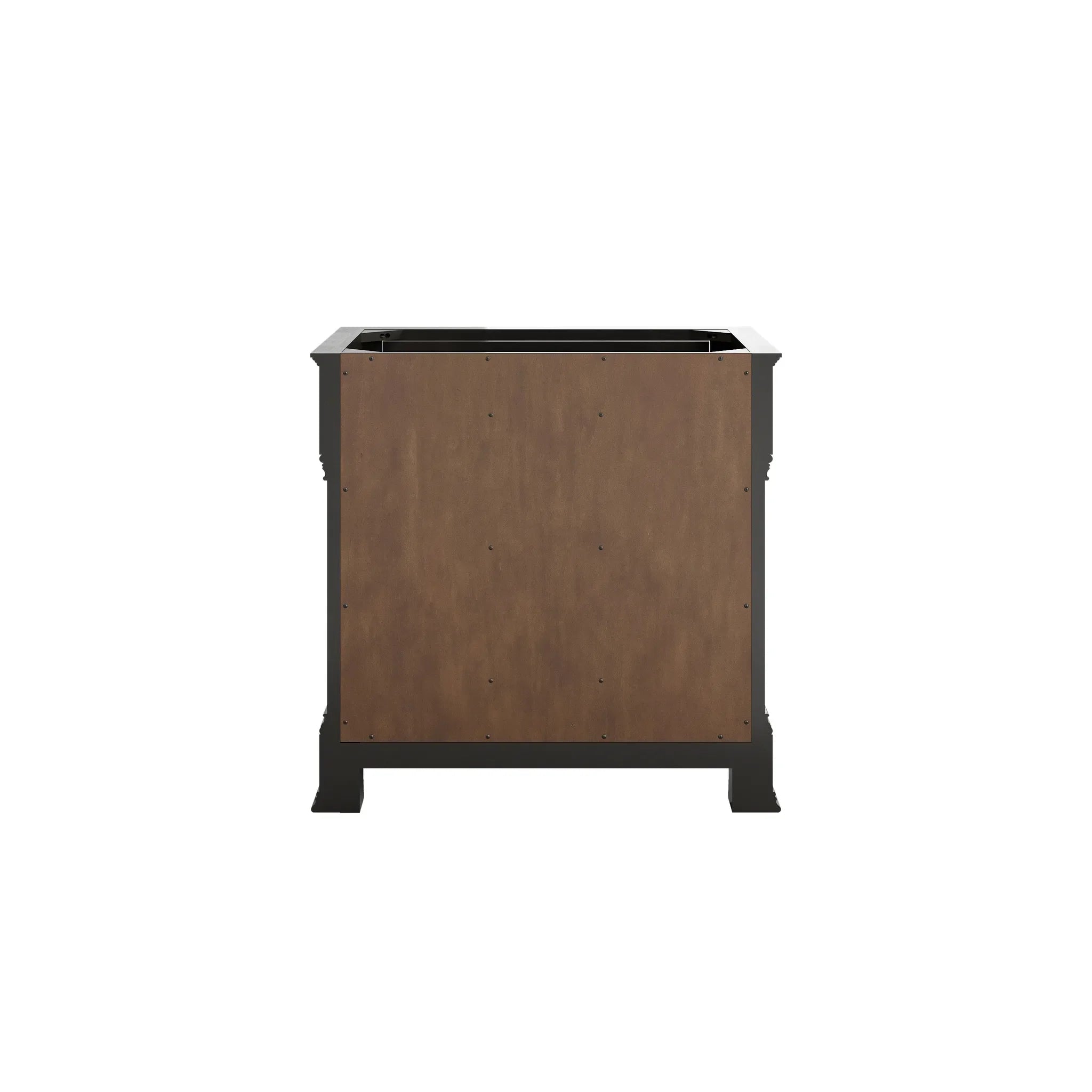 36" Brookfield Single Vanity in Black Onyx-Lime Delight Silestone-8" Widespread image 8