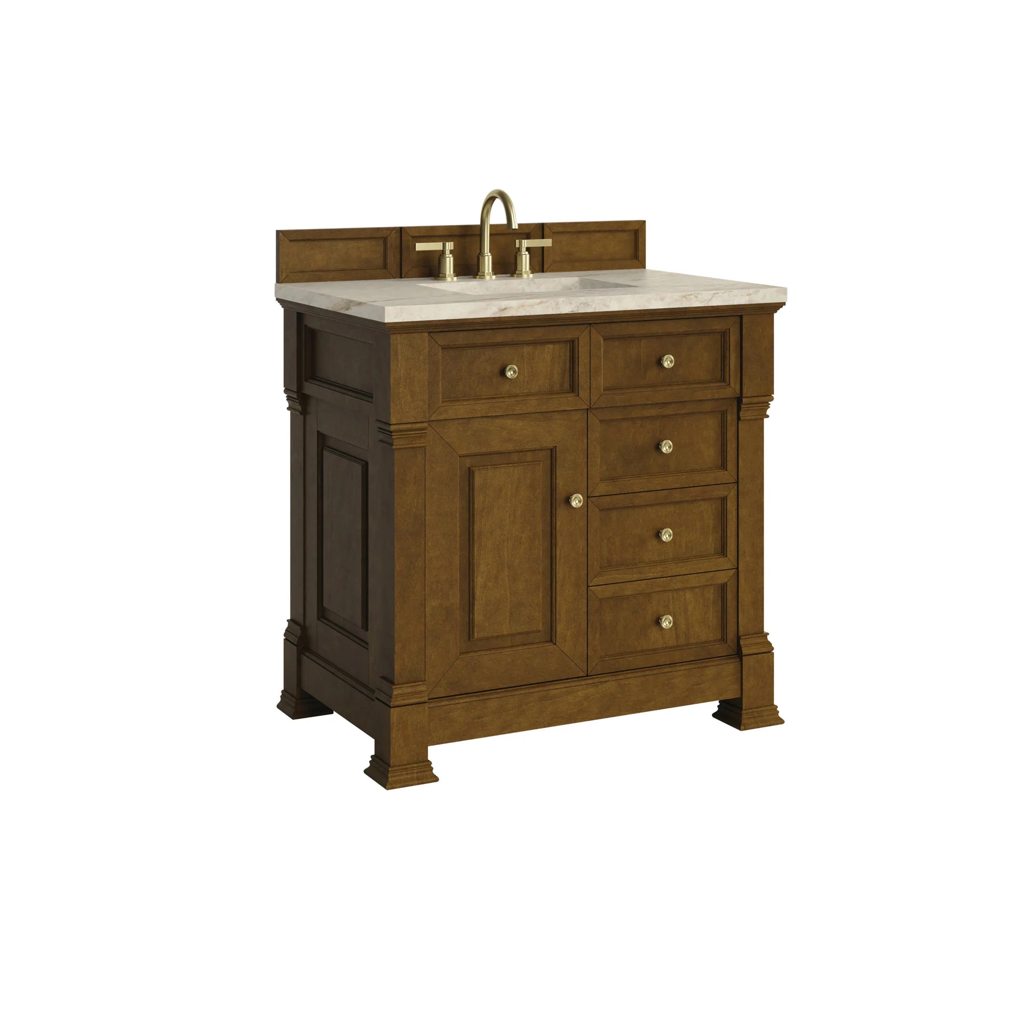 36-brookfield-single-vanity-in-honey-oak-by-james-martin-vanities-tajnar-eclos-zero-silica image 3