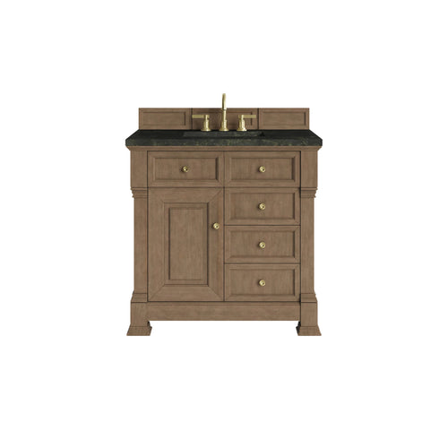 36" Single Bathroom Vanity with Sink & Top in Pecan - James Martin Brookfield