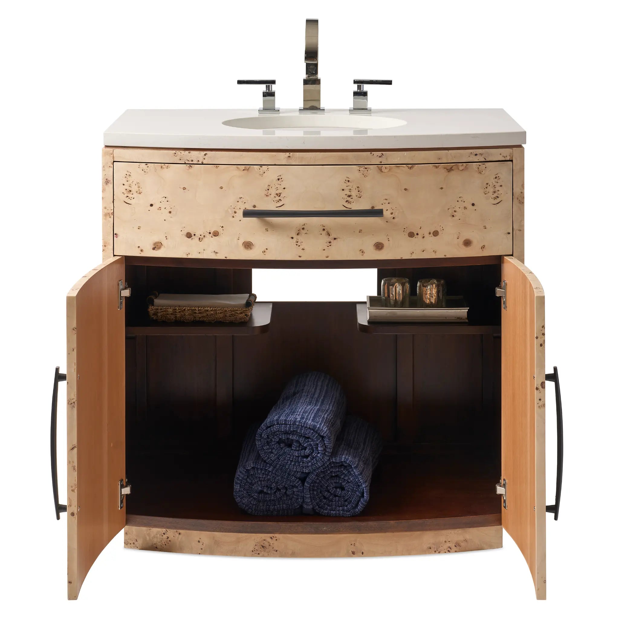 36" Burl Sink Chest - Burl by Ambella Home image 4