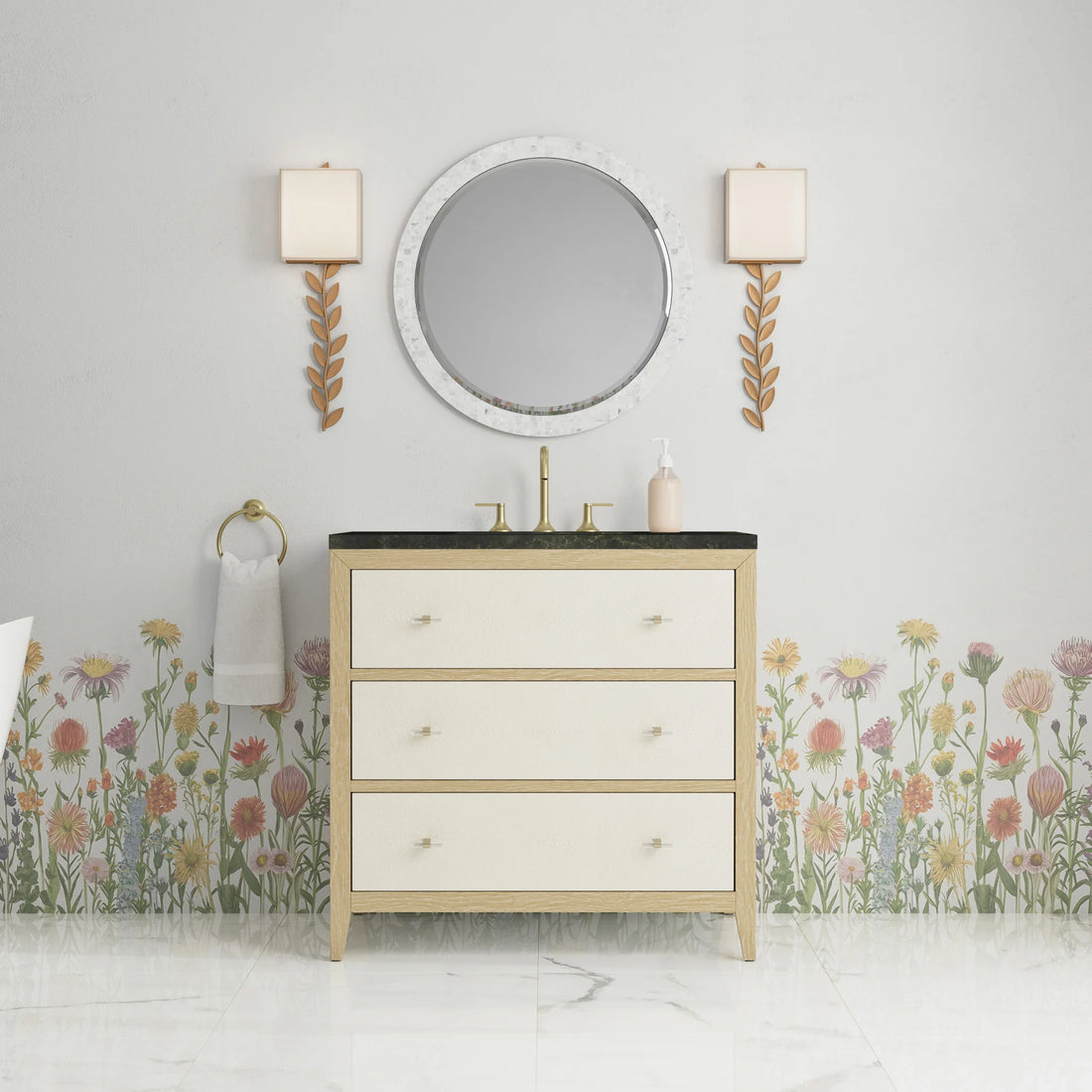 36-celeste-single-vanity-in-sunwashed-oak-with-embossed-shagreen-by-james-martin-vanities-phantome-eclos-zero-silica image 11