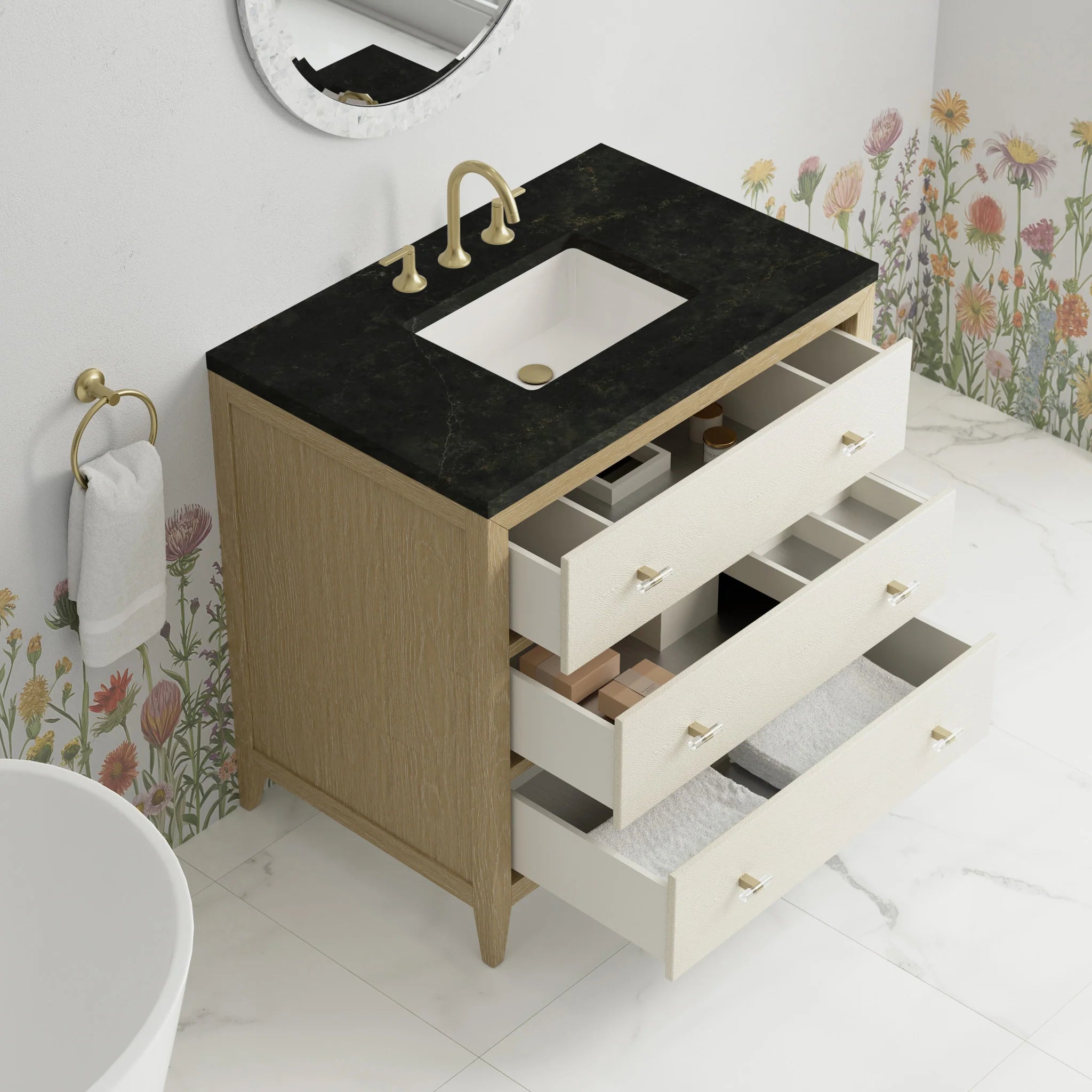 36-celeste-single-vanity-in-sunwashed-oak-with-embossed-shagreen-by-james-martin-vanities-phantome-eclos-zero-silica image 16