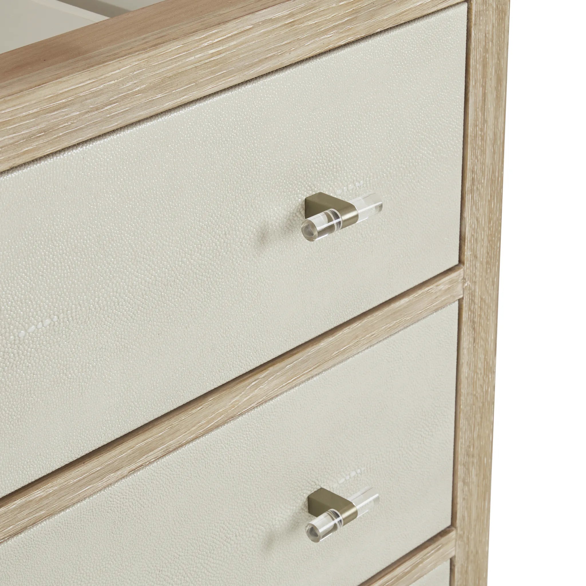 36" Celeste Single Vanity in Sunwashed Oak with Embossed Shagreen-Cabinet Only-Not Available image 5