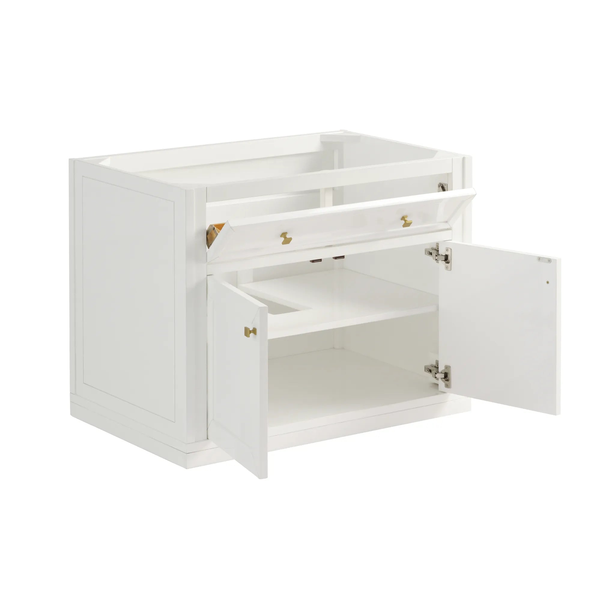 36" Chicago Single Vanity in Glossy White-Cabinet Only-Not Available image 5