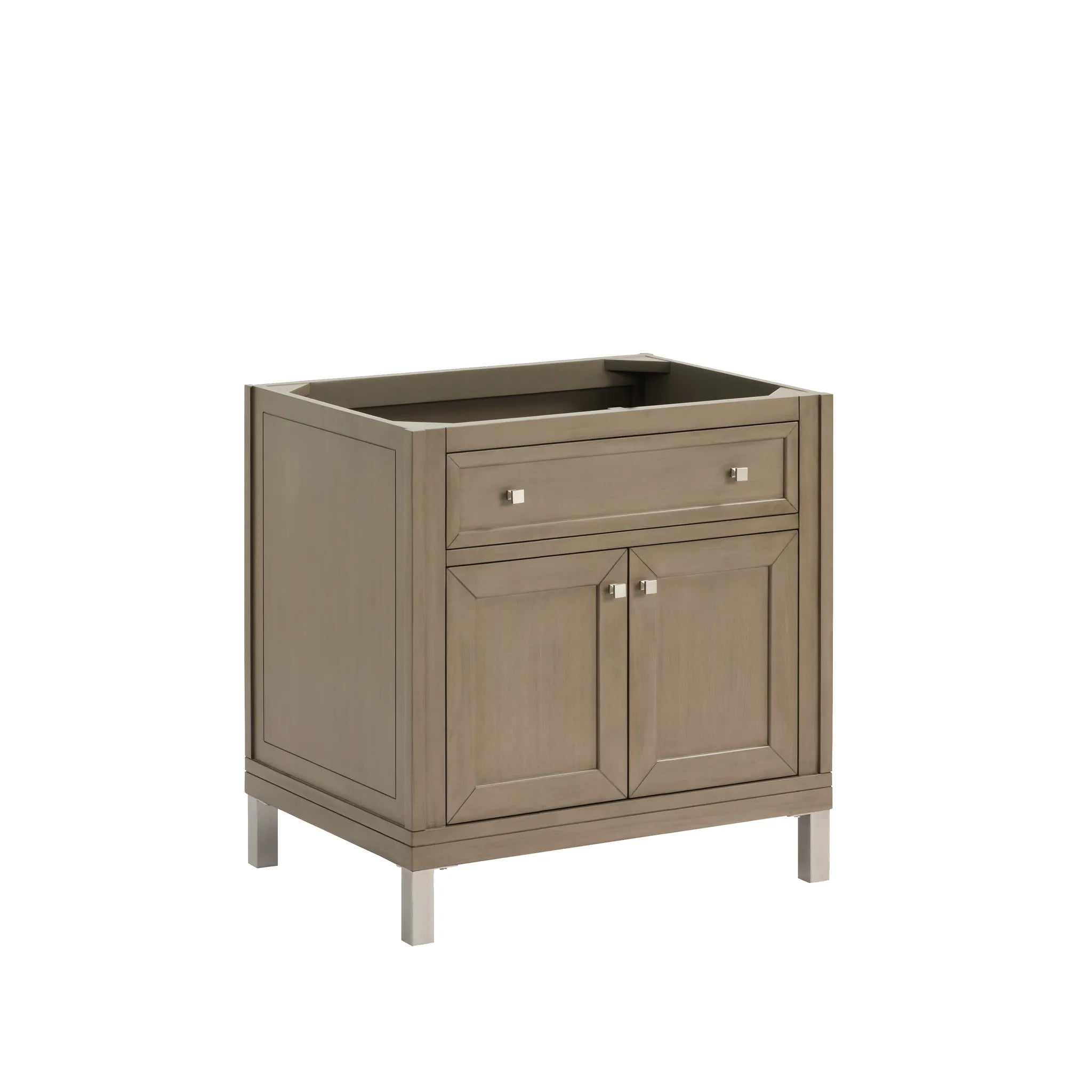 36" Chicago Single Vanity in Walnut Whisper-Cabinet Only-Not Available image