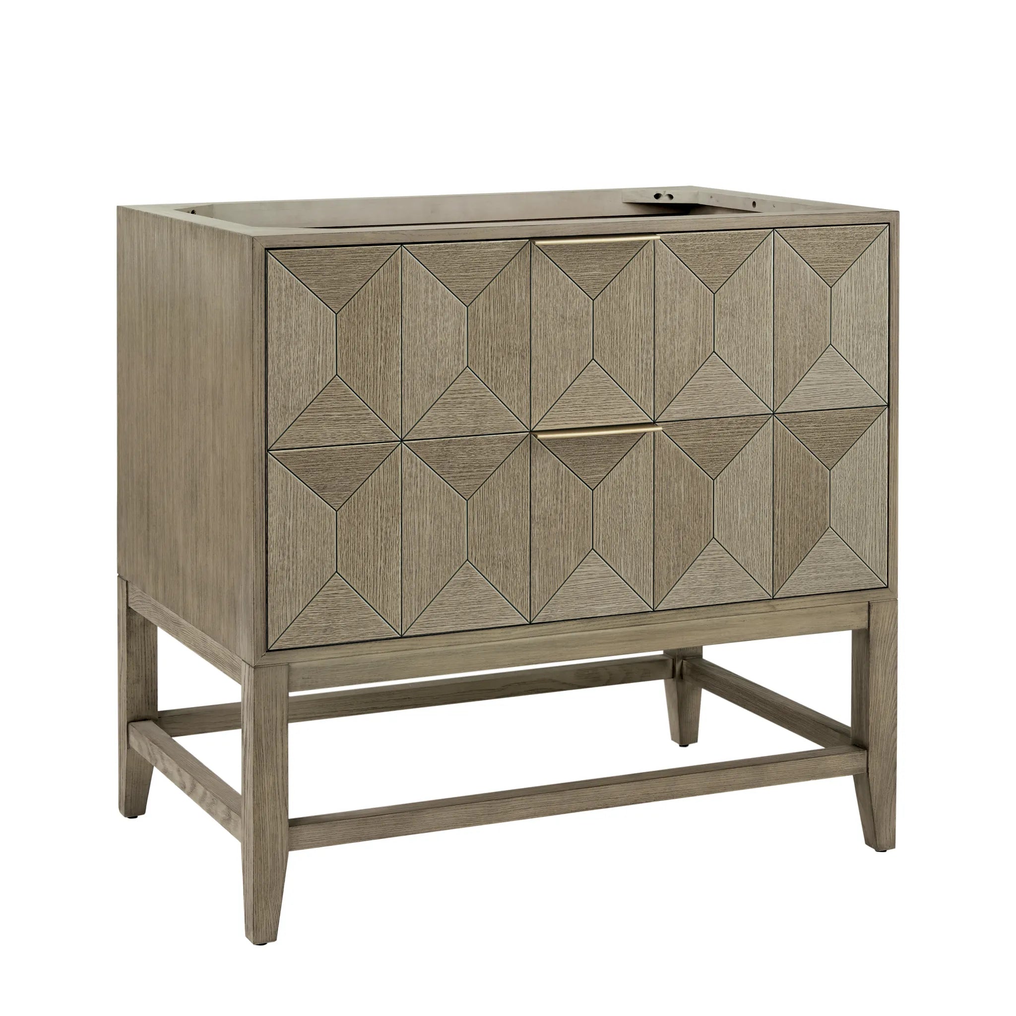 36" Emmeline Single Vanity in Pebble Oak-Cabinet Only-Not Available image