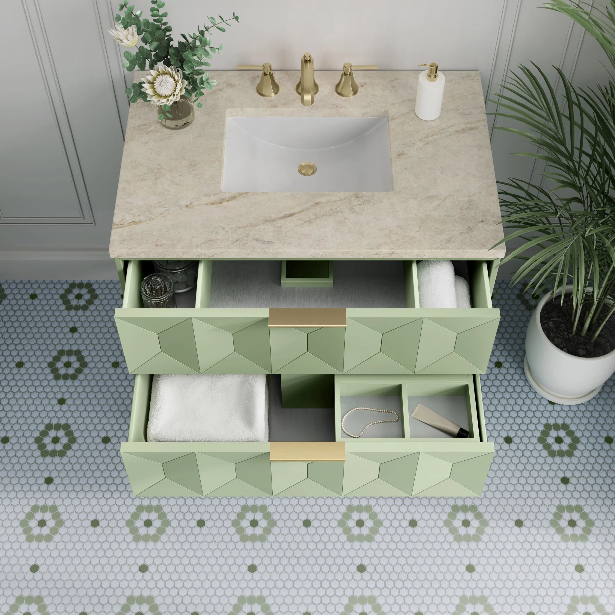 36-emmeline-single-vanity-in-pistachio-by-james-martin-vanities-tajnar-eclos-zero-silica image 12