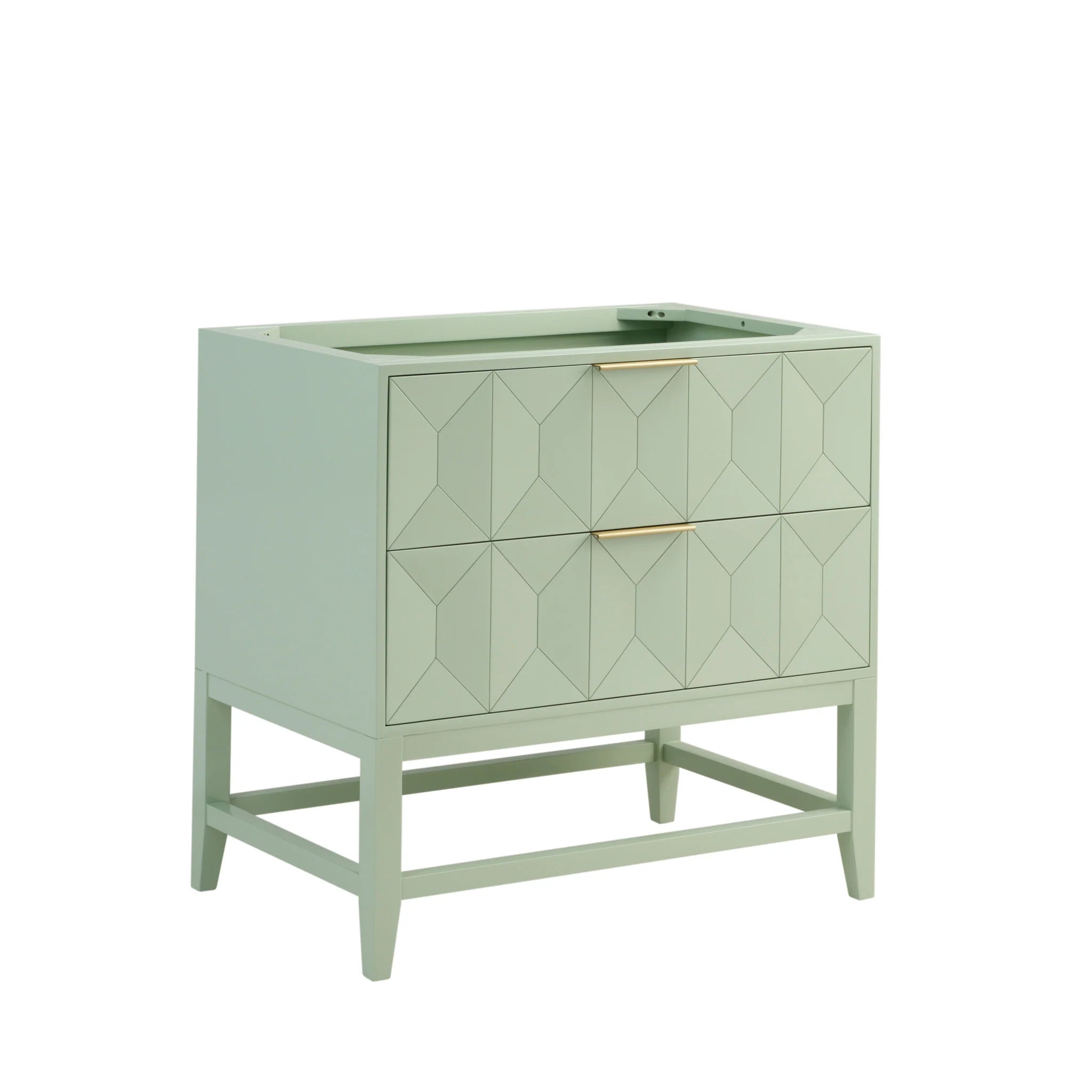36-emmeline-single-vanity-in-pistachio-by-james-martin-vanities-tajnar-eclos-zero-silica image 2