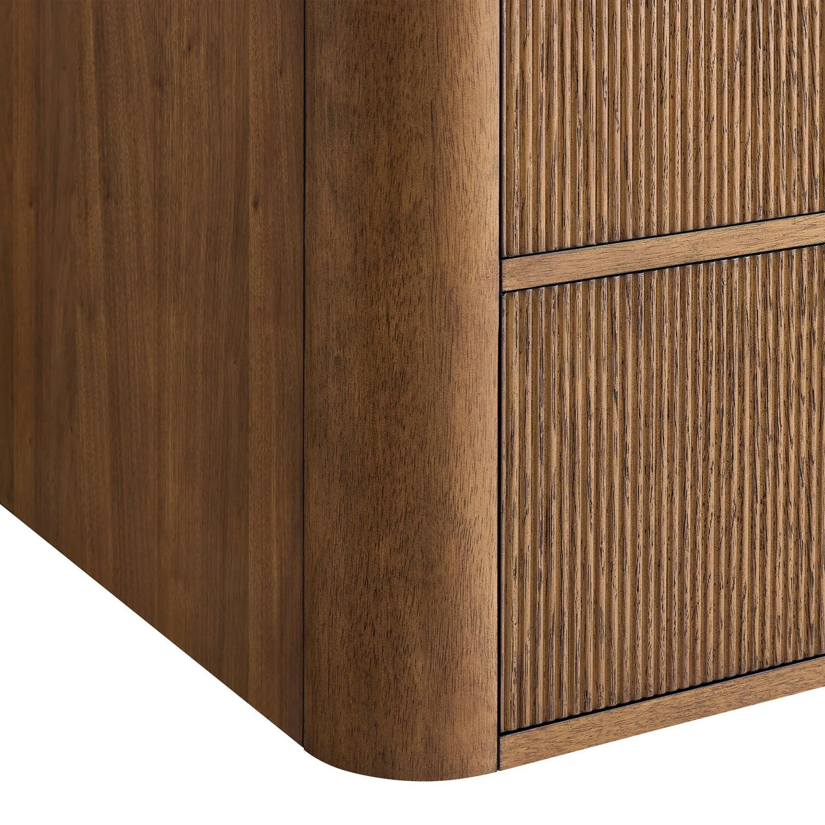 36" Francesca Single Wall Mounted Bathroom Vanity Toasted Walnut Matte Black Trim by wyndham View 23