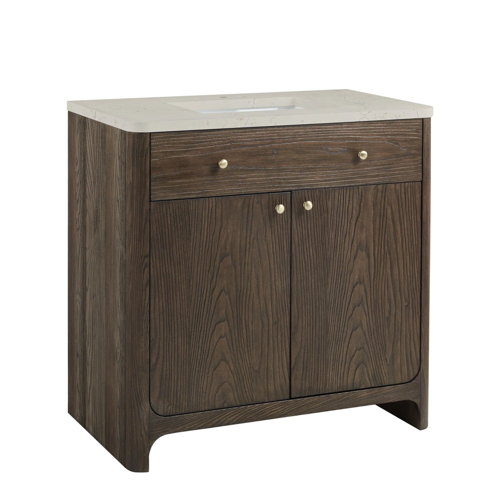 36-gracyn-single-vanity-in-sable-by-james-martin-vanities-siberian-silestone image 1