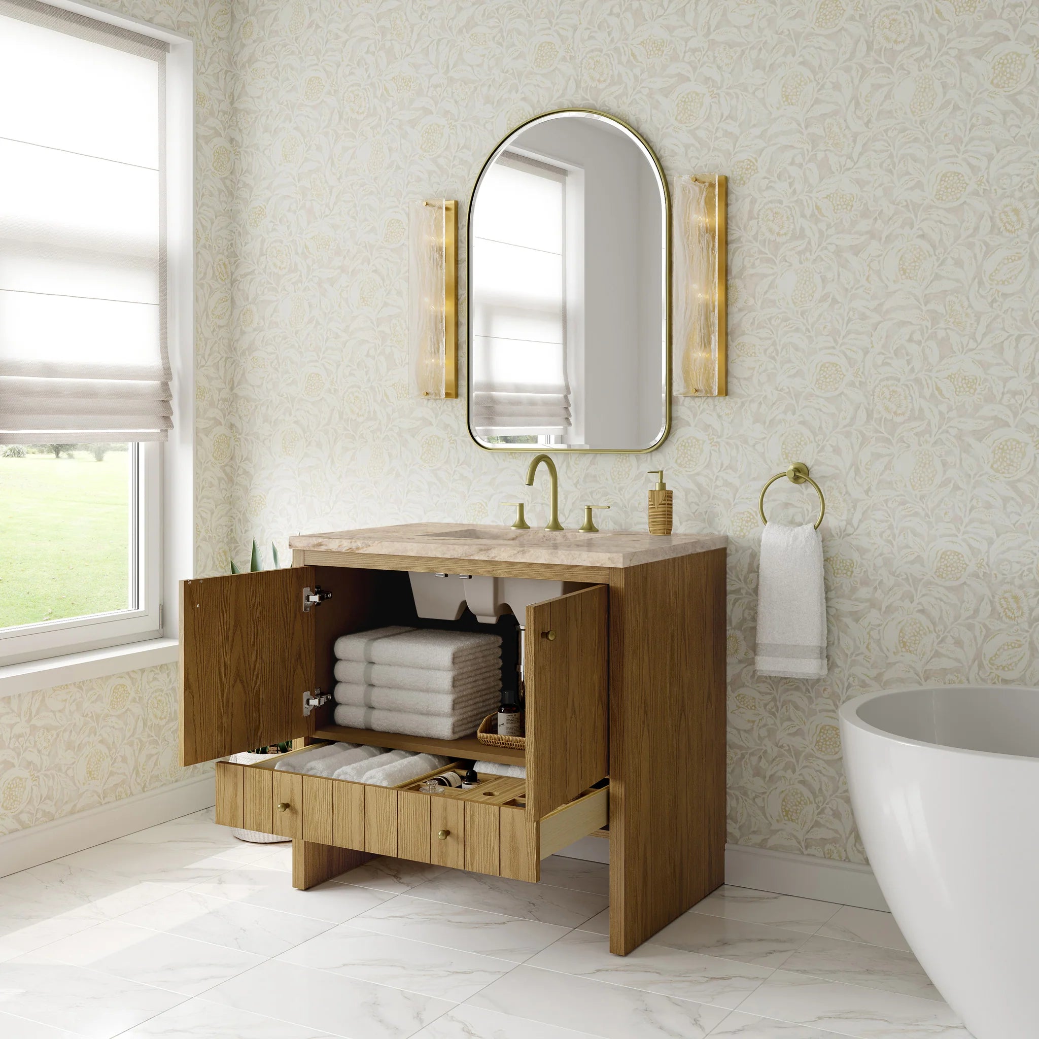36-hudson-single-vanity-in-light-natural-oak-by-james-martin-vanities-tajnar-eclos-zero-silica image 12