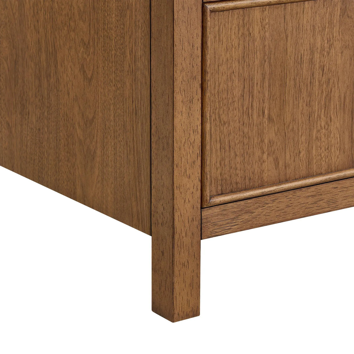 36" Isola Single Bathroom Vanity Toasted Walnut Satin Bronze Trim by wyndham 3