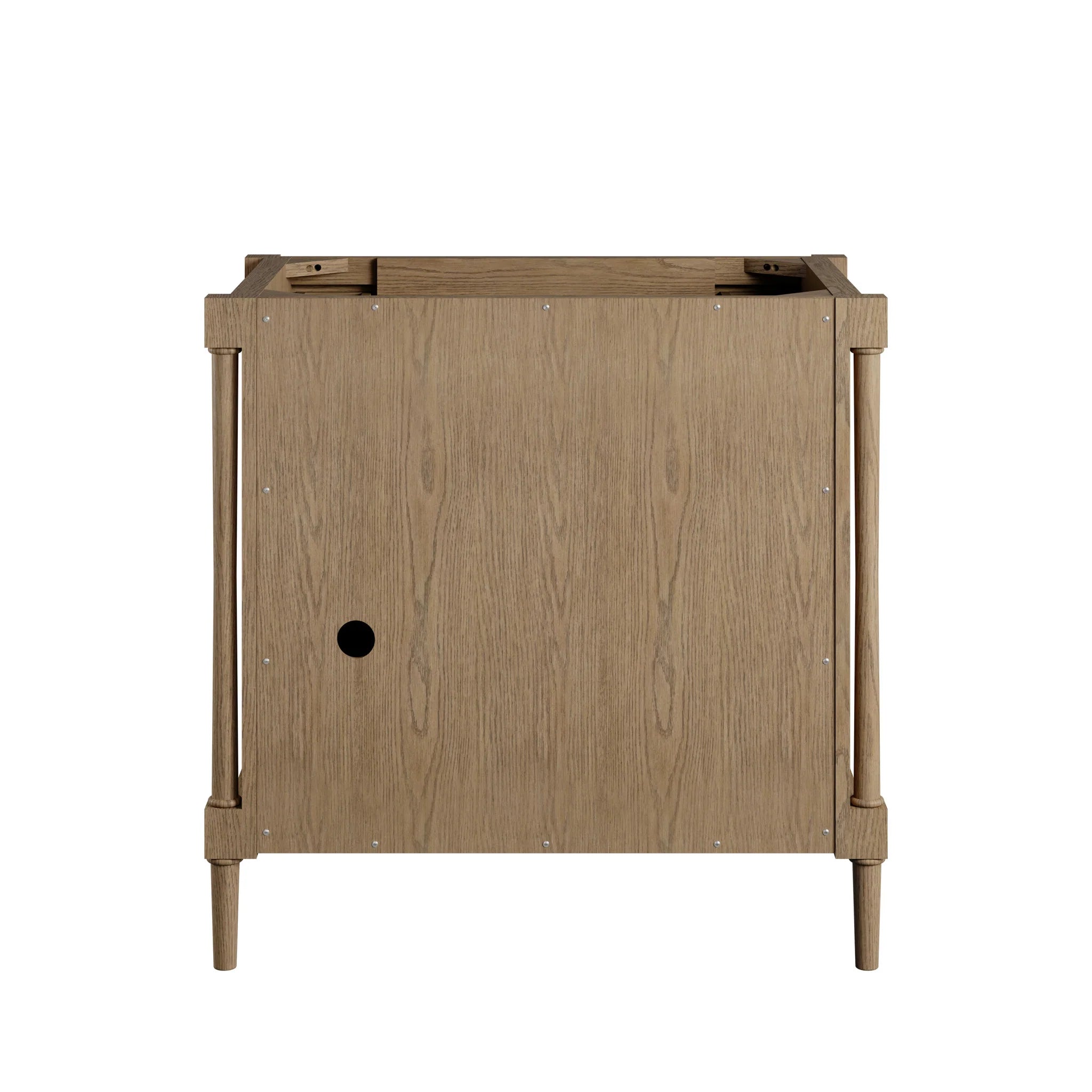 36" Kinnsden Single Vanity in Weathered Oak by James Martin Vanities-Lime Delight Silestone 8