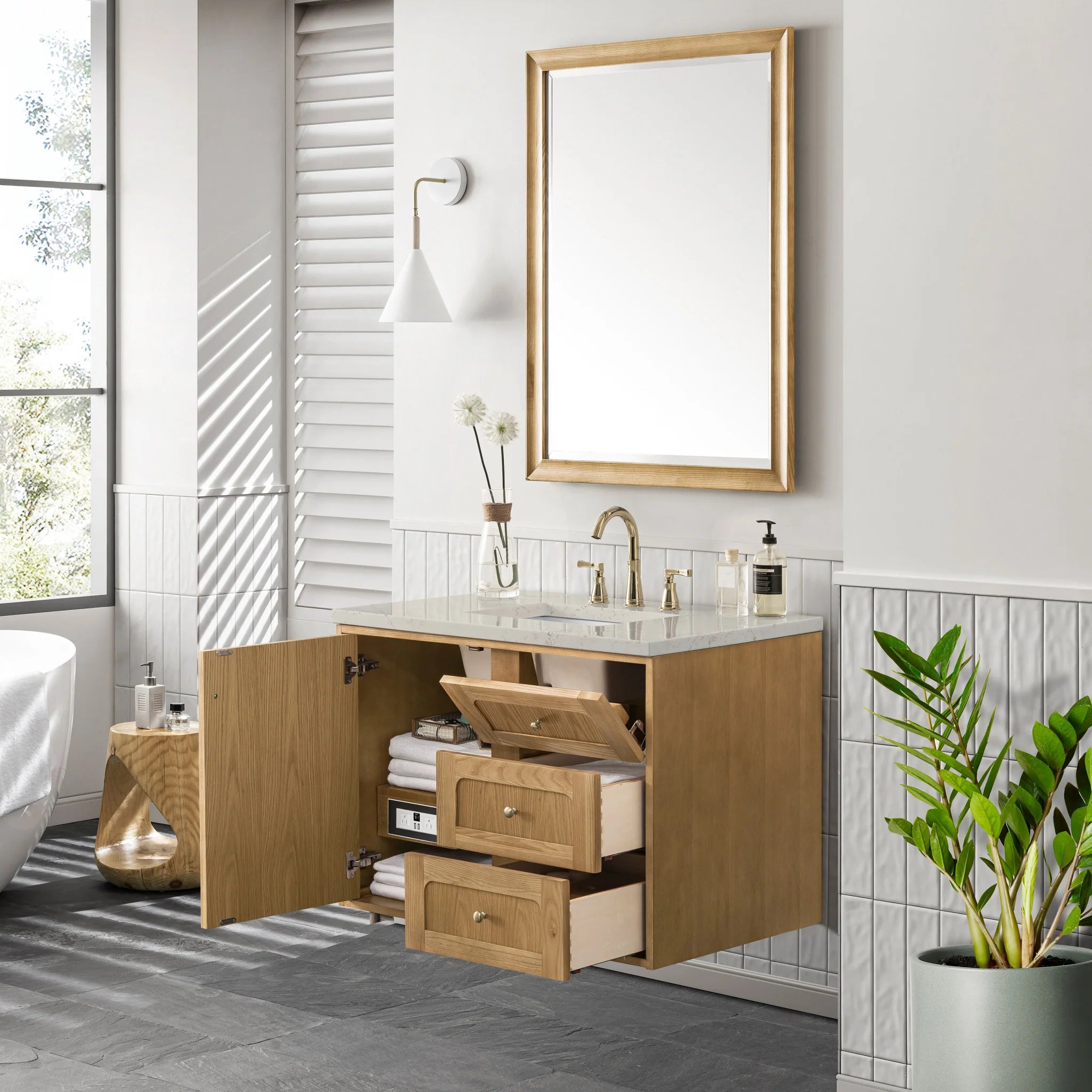 36-laurent-single-vanity-in-light-natural-oak-by-james-martin-vanities-siberian-silestone image 23