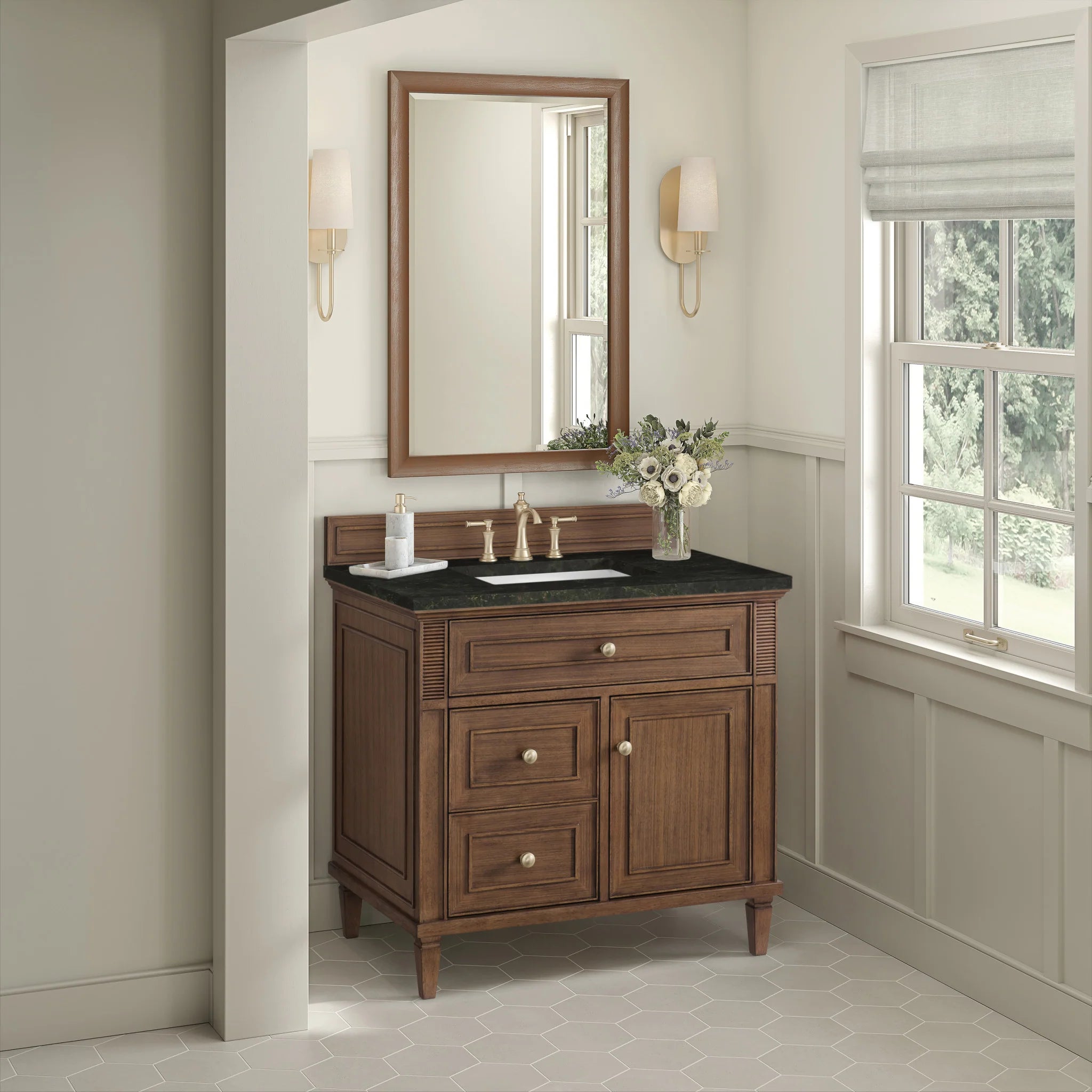 36-lorelai-single-vanity-in-mid-century-walnut-by-james-martin-vanities-phantome-eclos-zero-silica image 11