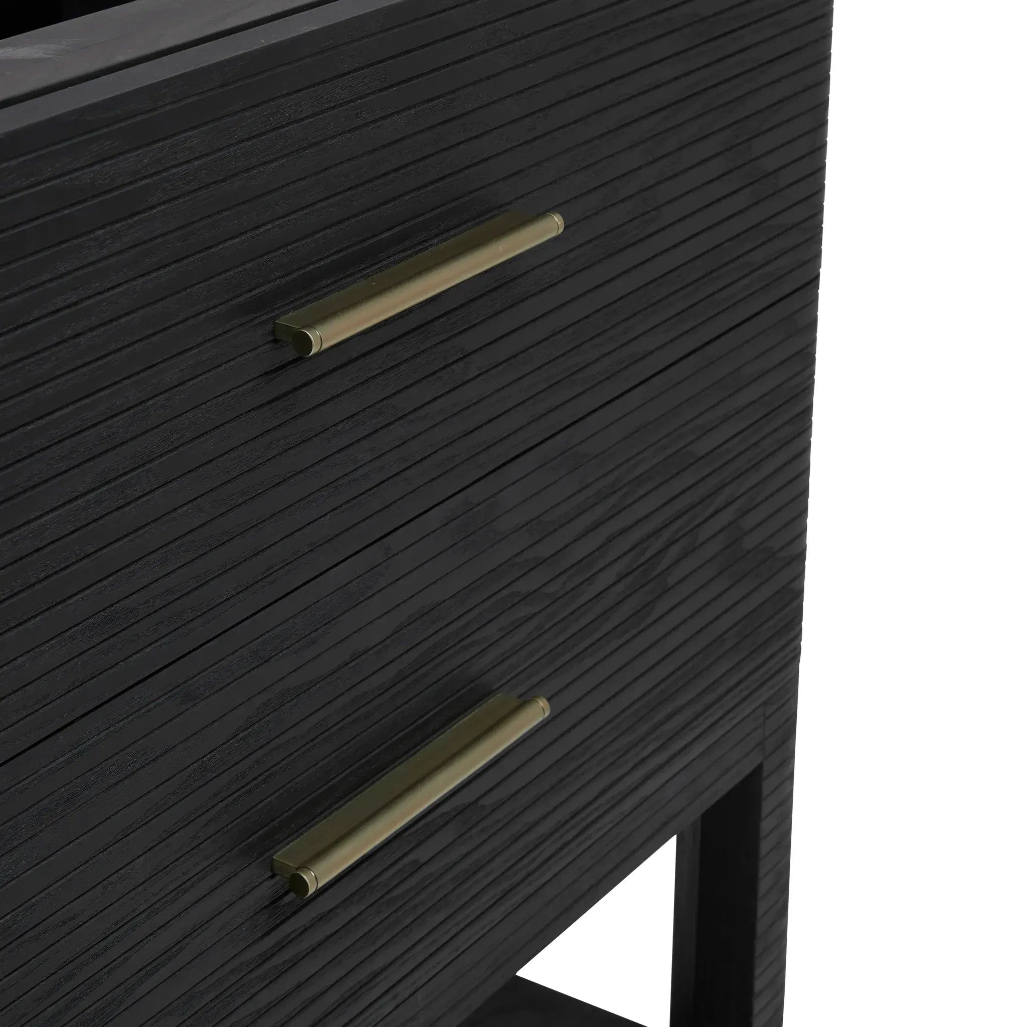 36" Lucian Single Vanity in Carbon Oak-White Zeus Silestone-Single Hole image 10