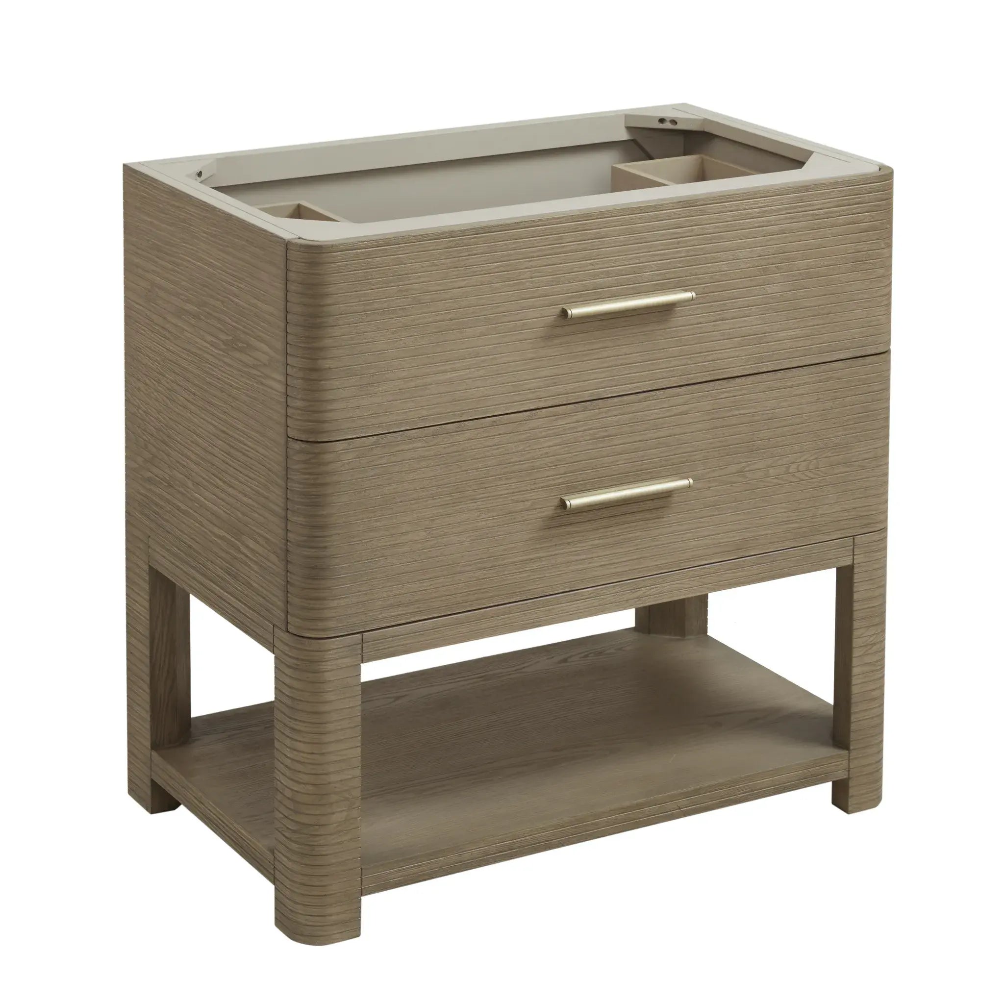 36" Lucian Single Vanity in Pebble Oak-Cabinet Only-Not Available image