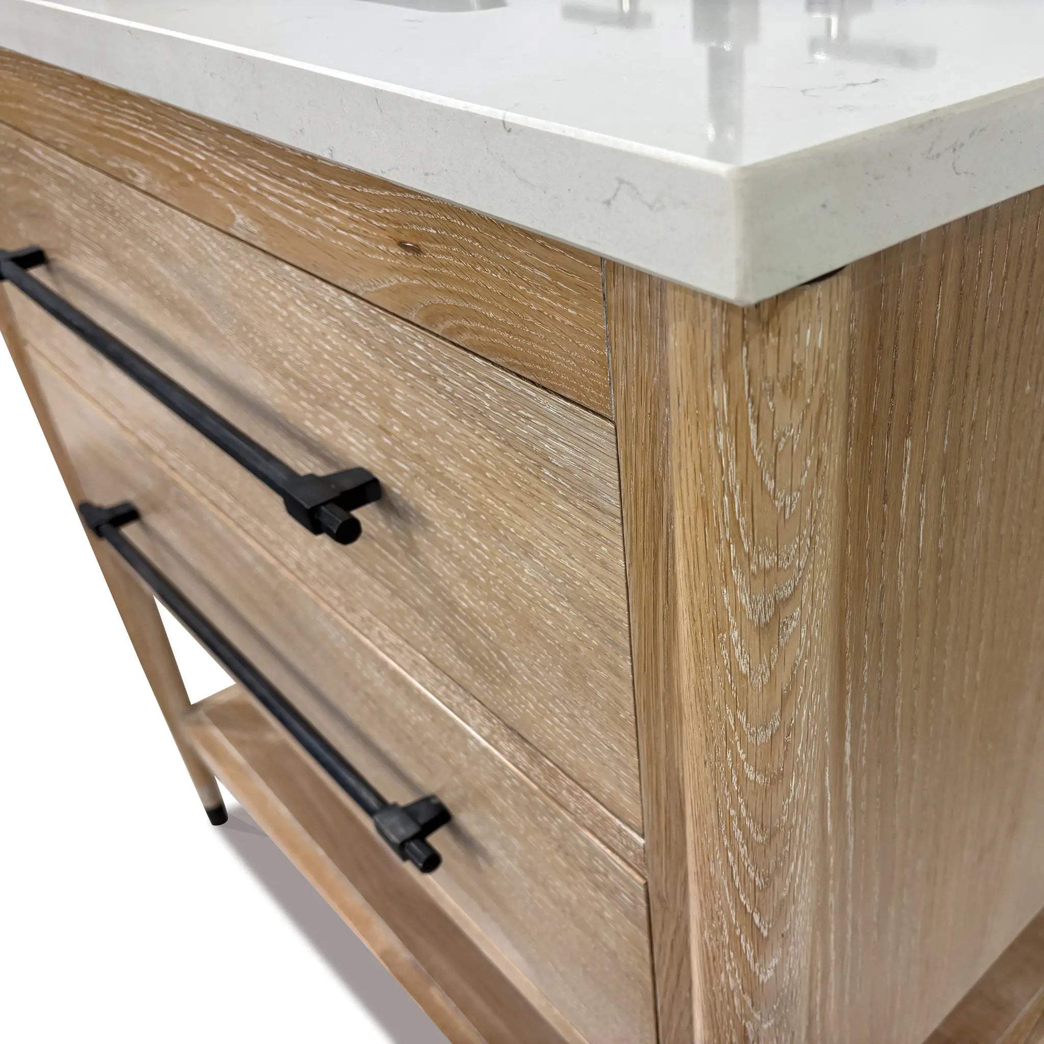 36" Miles Sink Chest - White Oak by Ambella Home image 3