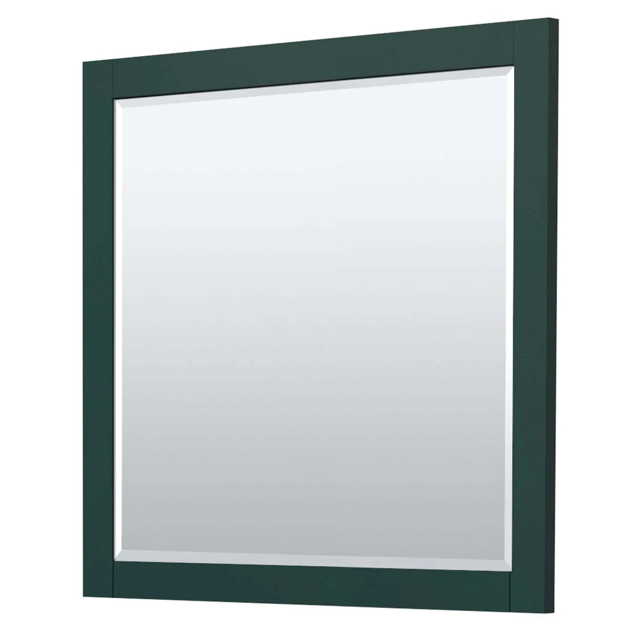 36" Miranda Single Bathroom Vanity in Green with Brushed Nickel Trim & 34" Mirror by Wyndham